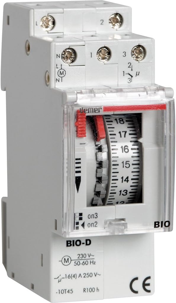 Vemer VE087300 BIO-D - Interruttore Orario Elettromeccanico - immagine 1