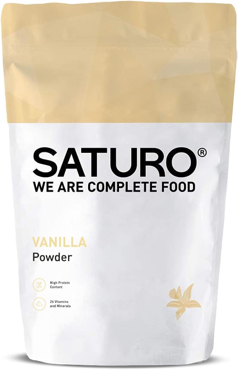 Saturo Sostituto del Pasto Vegano Vaniglia 1,4 kg - immagine 1