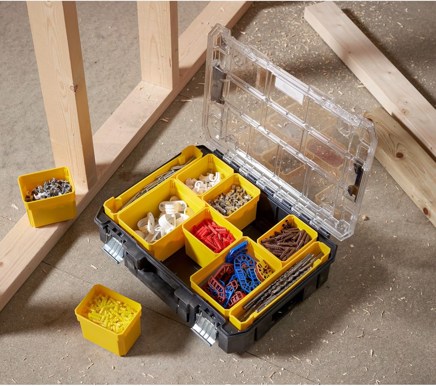 STANLEY FATMAX ORGANIZER PRO-STACK 10 SCOMPARTI, FMST82967-1 - immagine 3