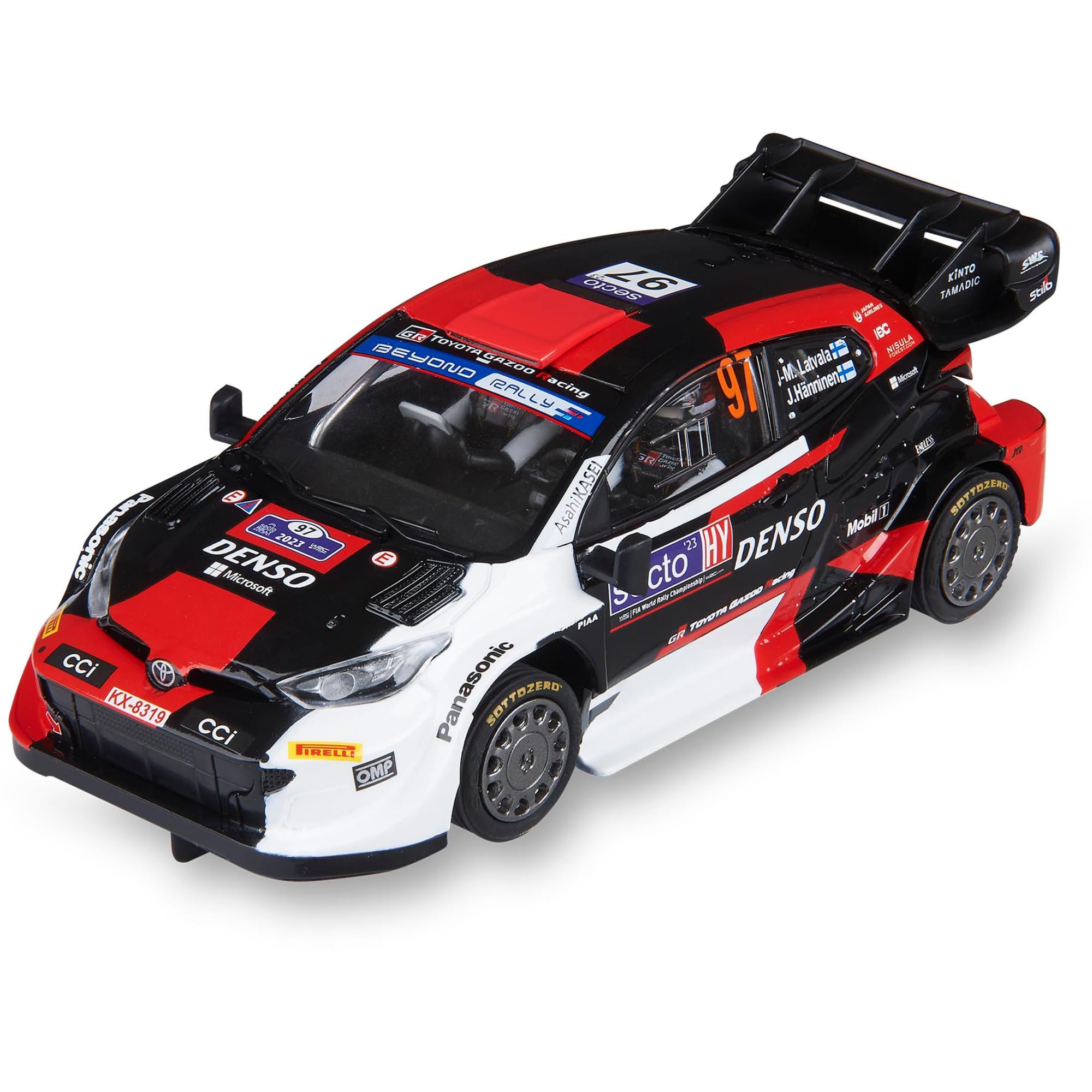 Scalextric - Slot Car Toyota Yaris WRC Latvala Finland '23
