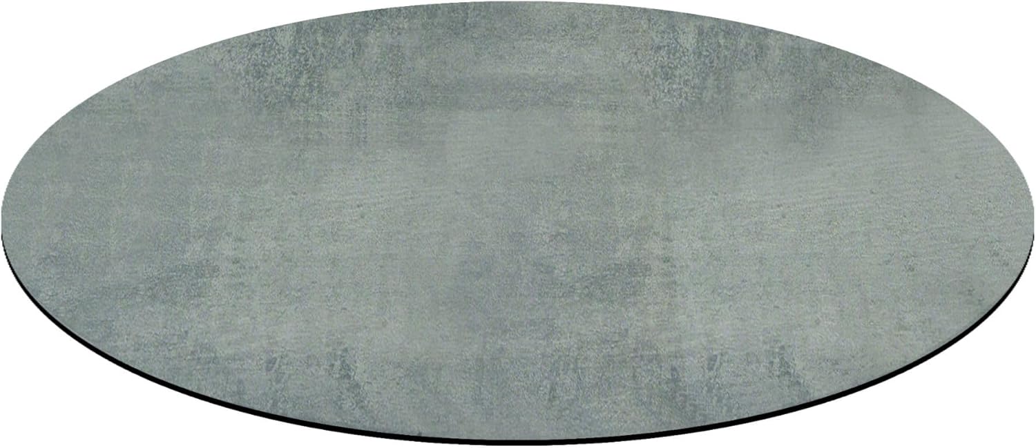 Konte.design - Set 2 Piani Tavolo Rotondi Effetto Cemento