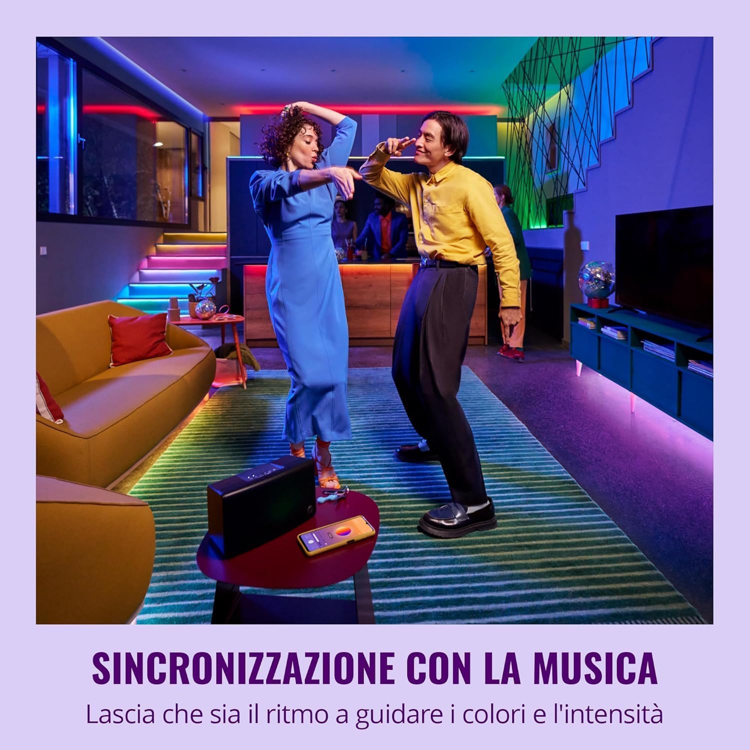 Wiz Striscia LED RGB 30m Tagliabile - immagine 4