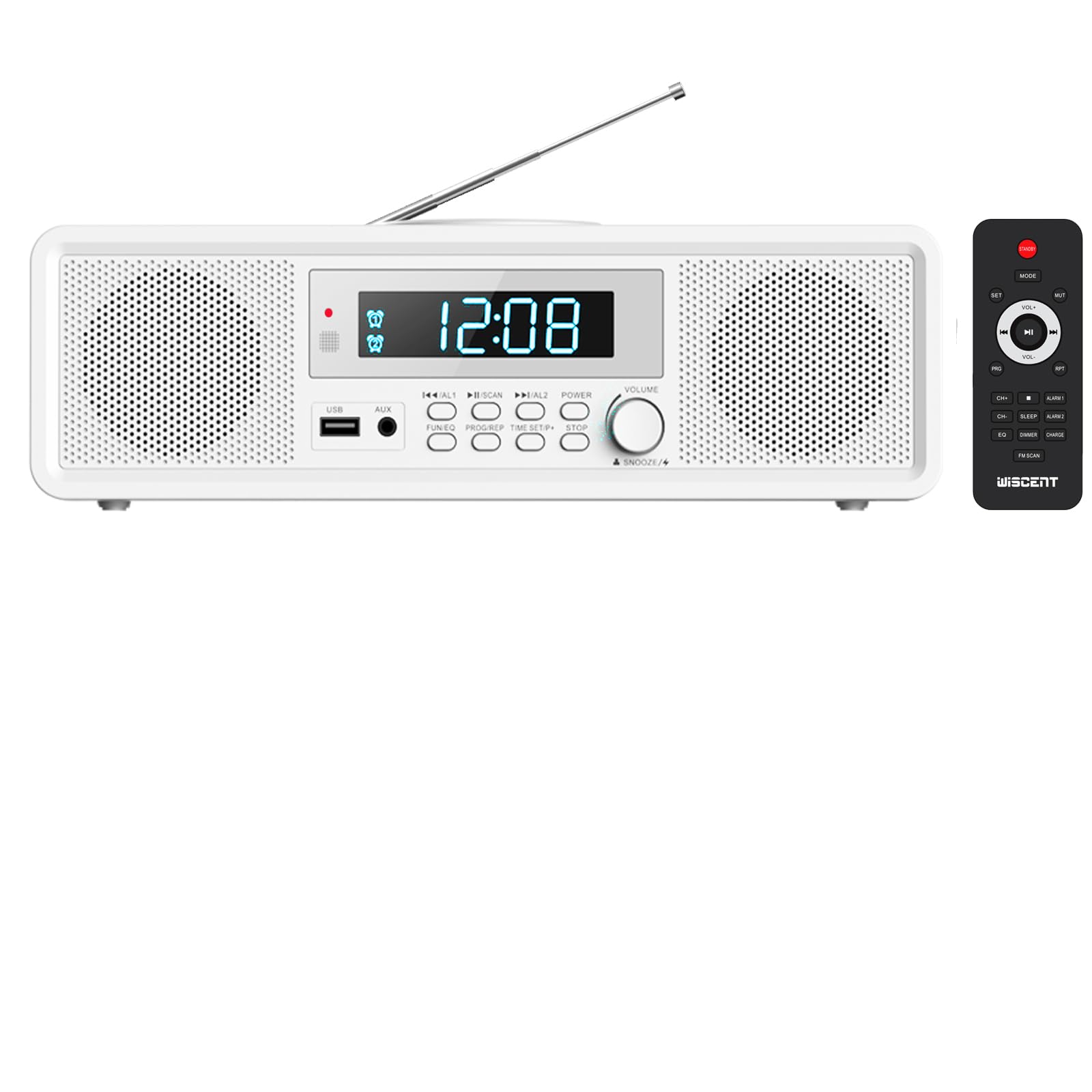Radio Compatta con Lettore CD e Bluetooth 20W RMS