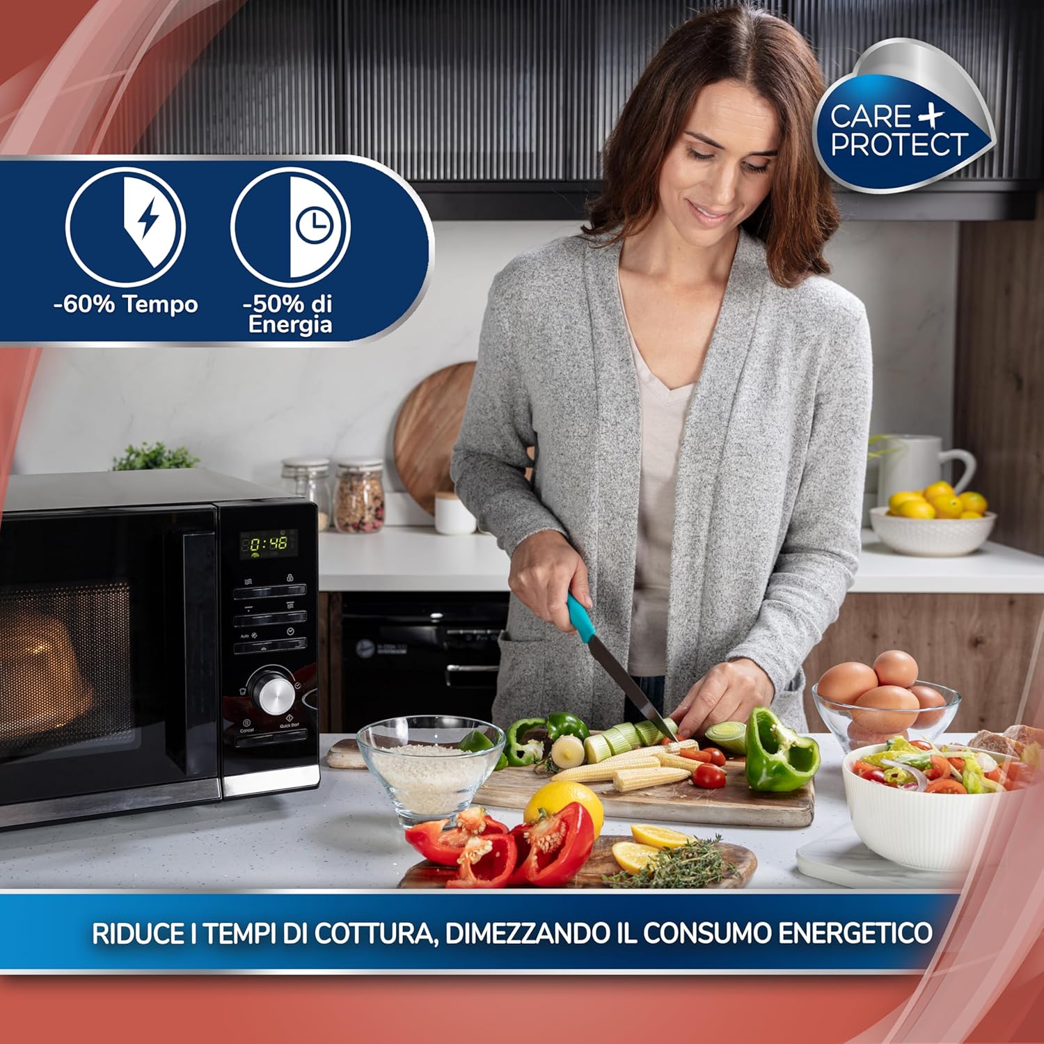 Care + Protect Vaporiera per Microonde 4L - immagine 4