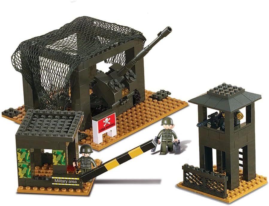 Sluban M38-B7100 - modulare - esercito - sede - immagine 2