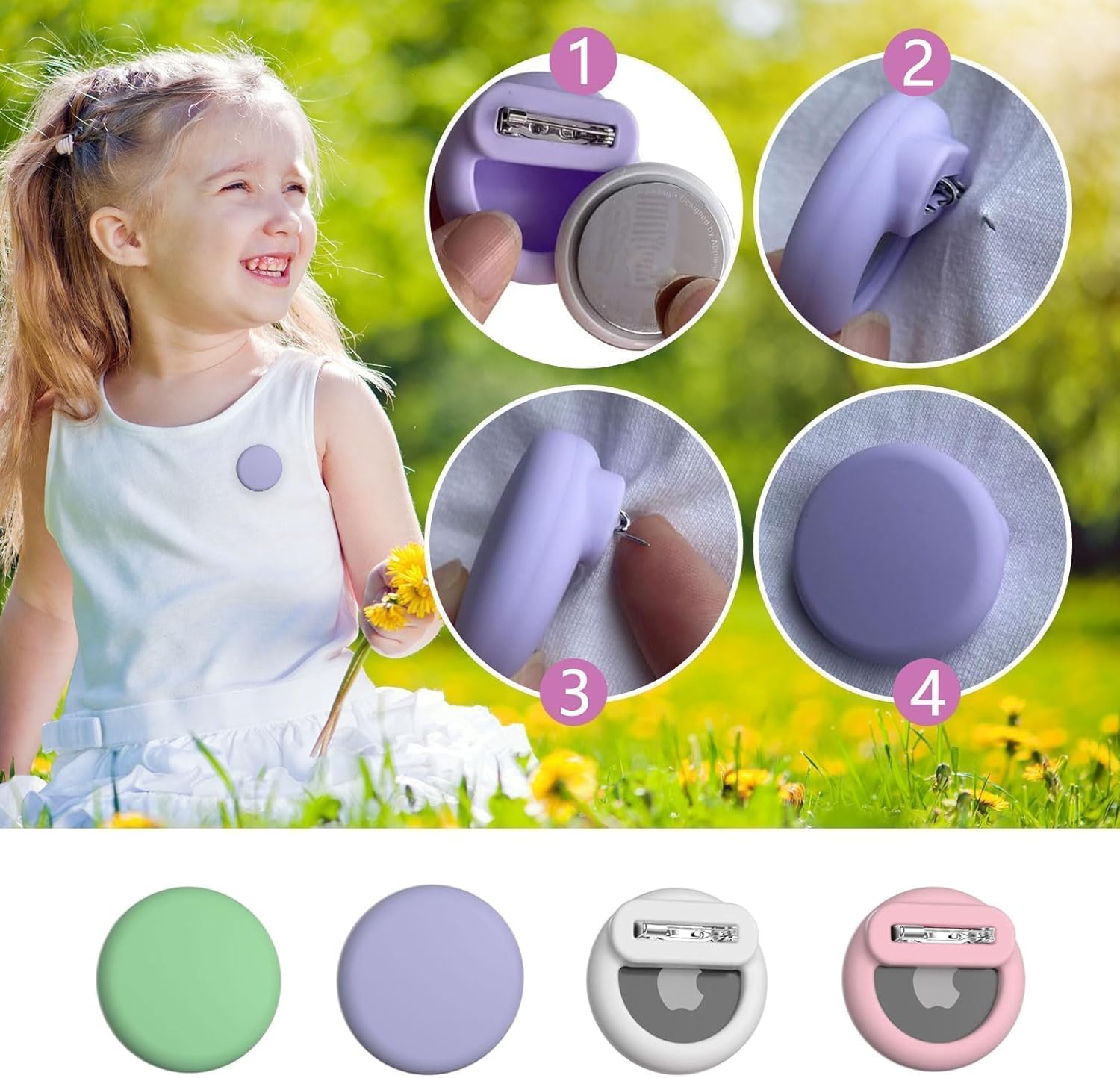 Confezione 4 Custodie Invisibili in Silicone per GPS - immagine 5