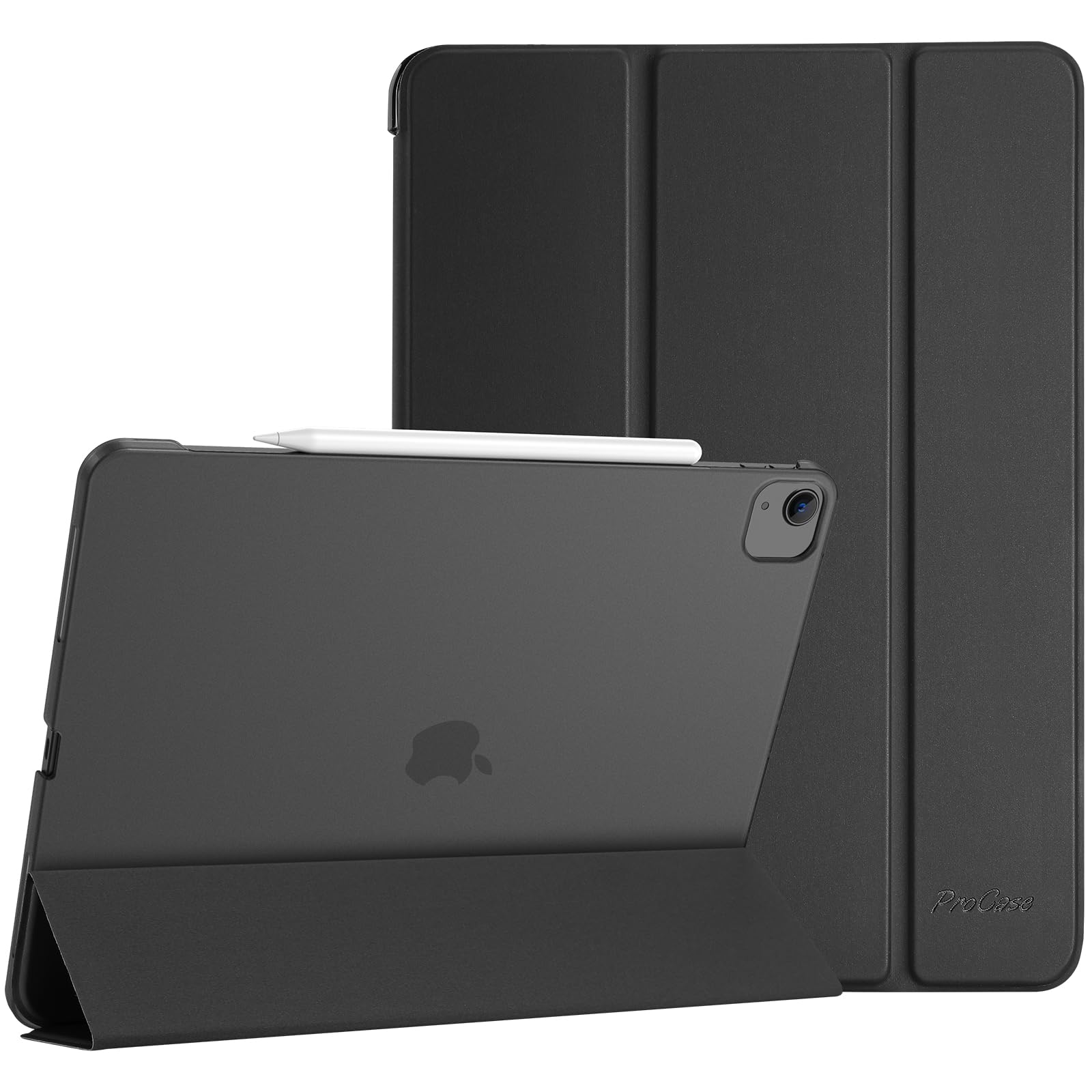 Procase Cover iPad Air 13" M3/M2, iPad Pro 12.9", Ombra Nera