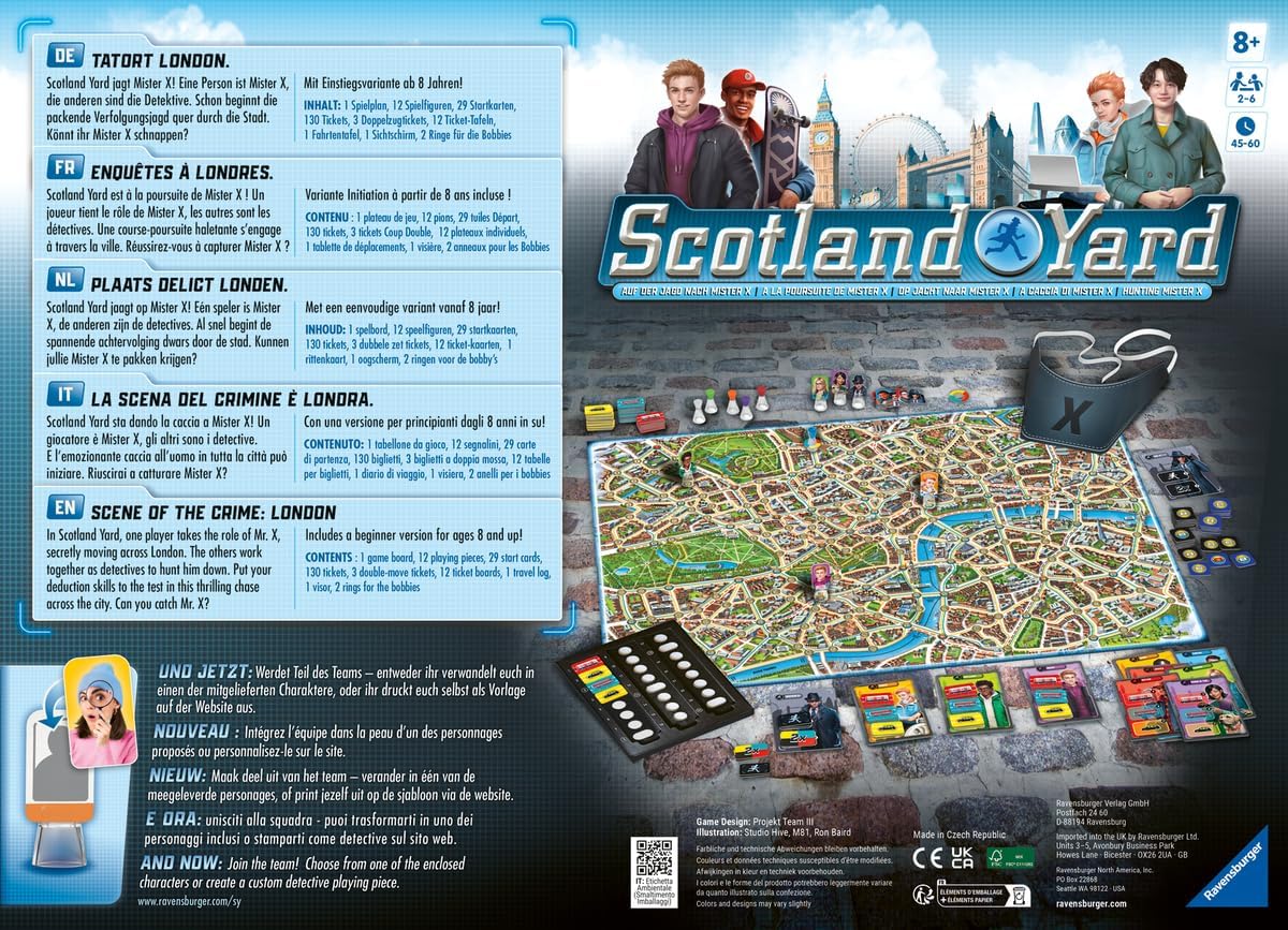 Ravensburger Scotland Yard - Gioco da Tavolo - immagine 3