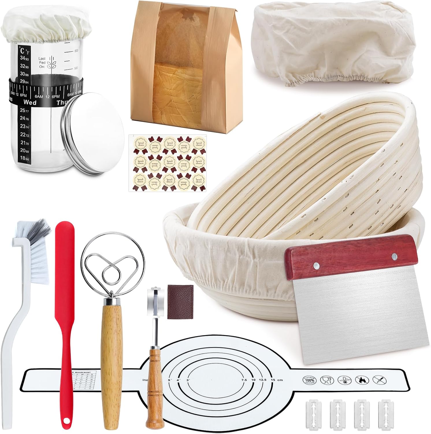 Kit Completo Lievito Madre 12 Pezzi - immagine 1