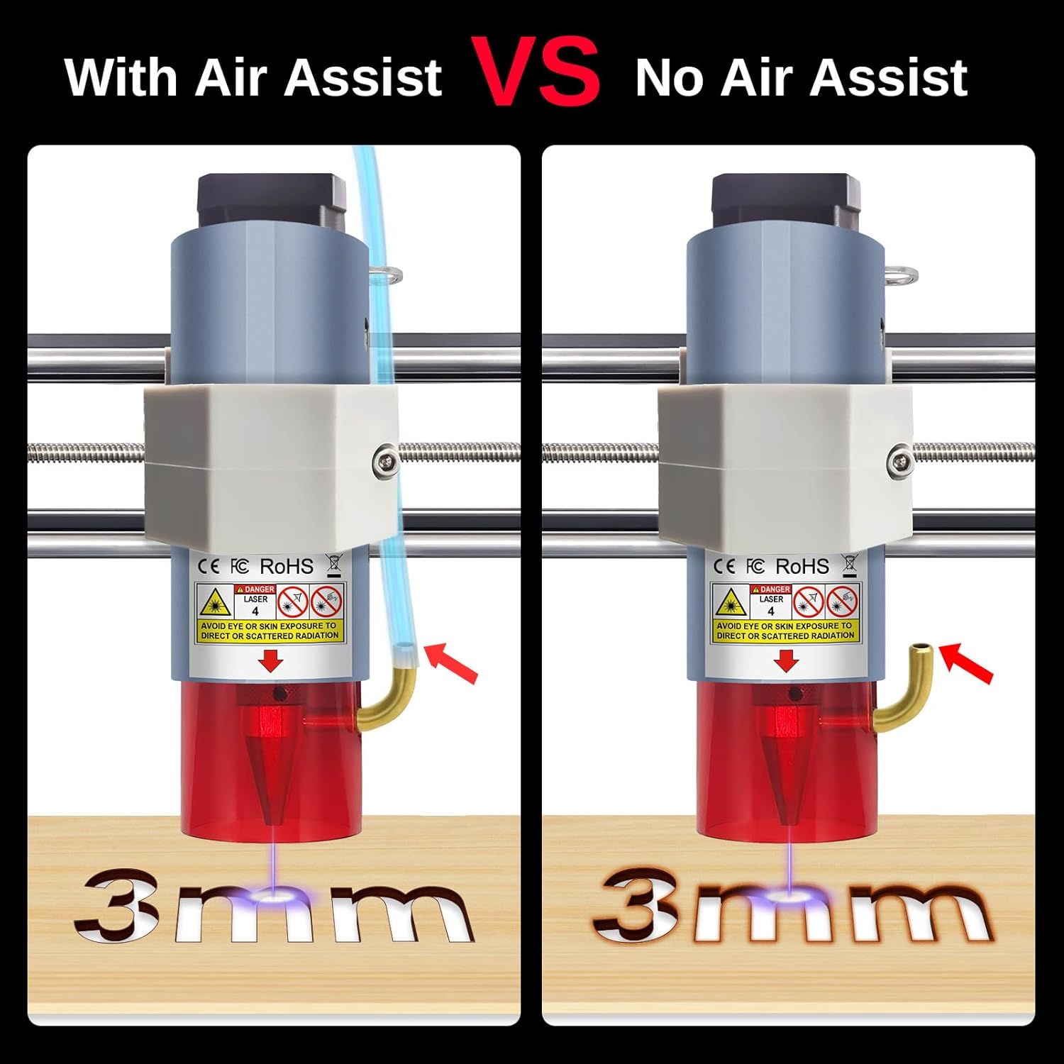 LASER TREE Kit Modulo Laser CNC 3018 da 5W - immagine 5