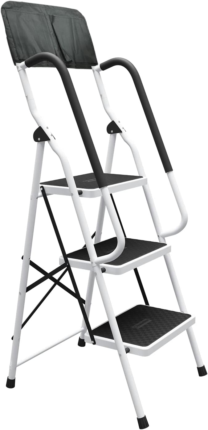 Dawnyield Scaletta a 3 Gradini Pieghevole Antiscivolo - immagine 1