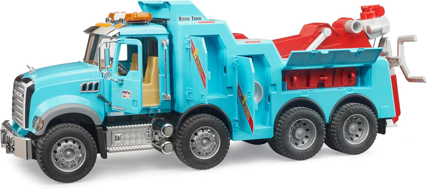 bruder 02831 - MACK Granite Camion Soccorso Stradale 1:16 - immagine 2