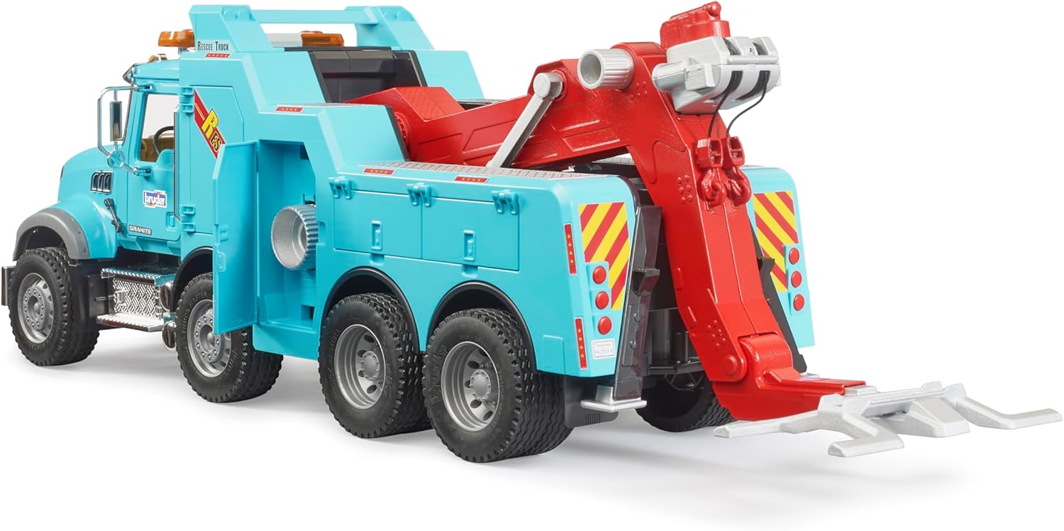 bruder 02831 - MACK Granite Camion Soccorso Stradale 1:16 - immagine 4