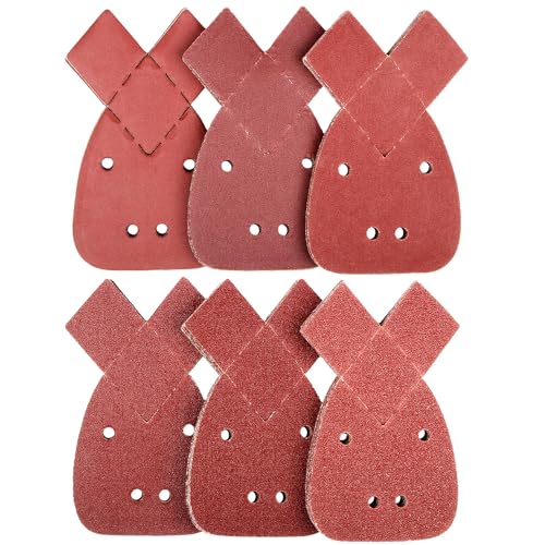 60 Fogli Abrasivi per Levigatrice Mouse