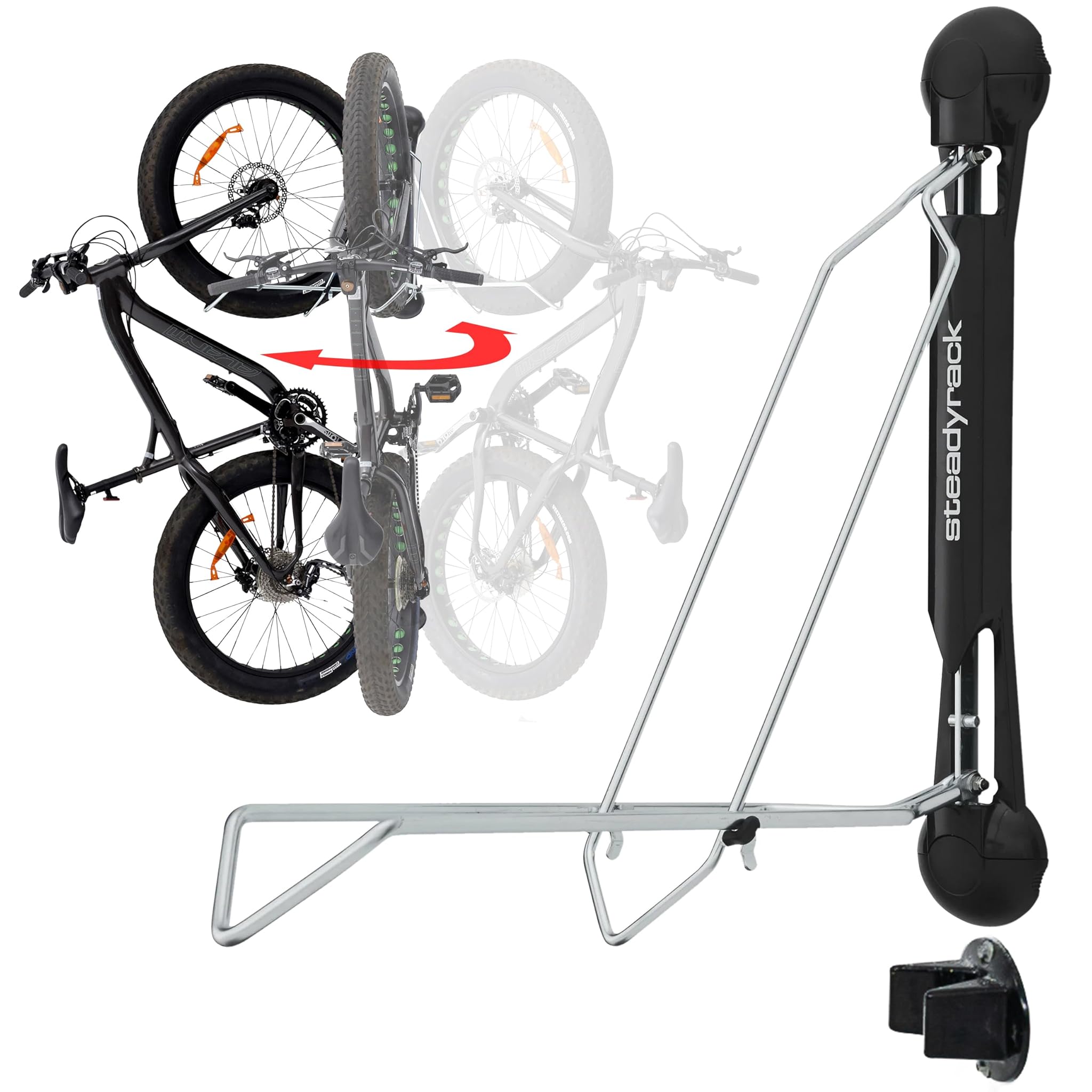 Steadyrack Porta Bici da Muro per Fat Bike
