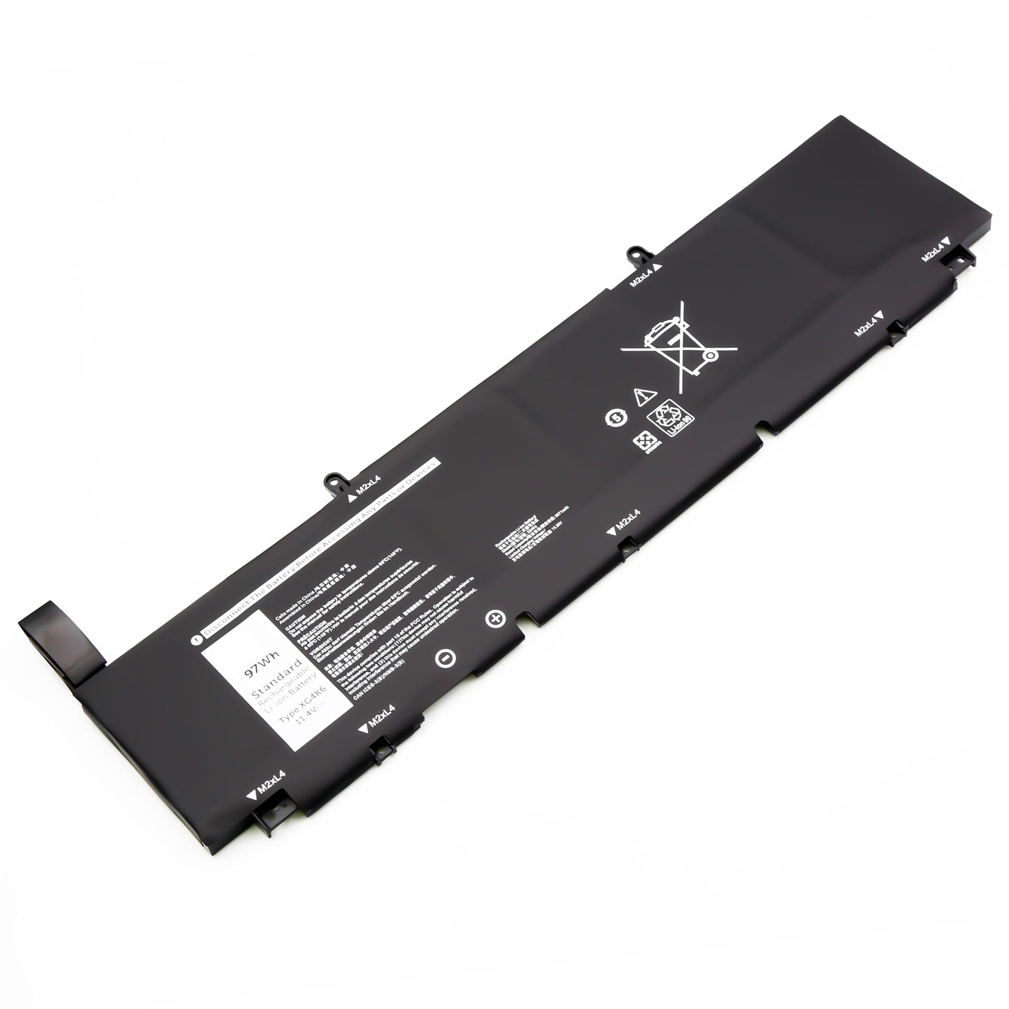 Blesys Batteria 97Wh XG4K6 per Dell XPS e Precision