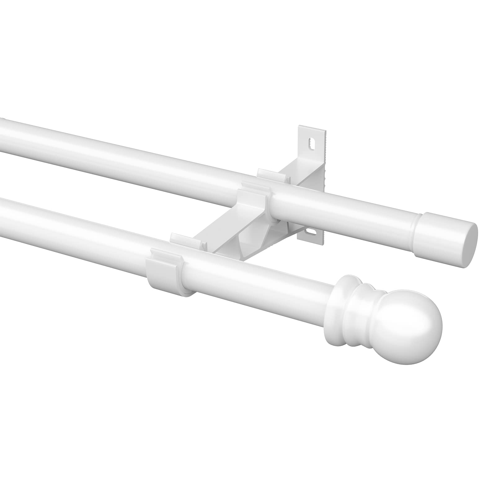 Bastone da Tenda Doppio 76-332CM in Acciaio Inossidabile