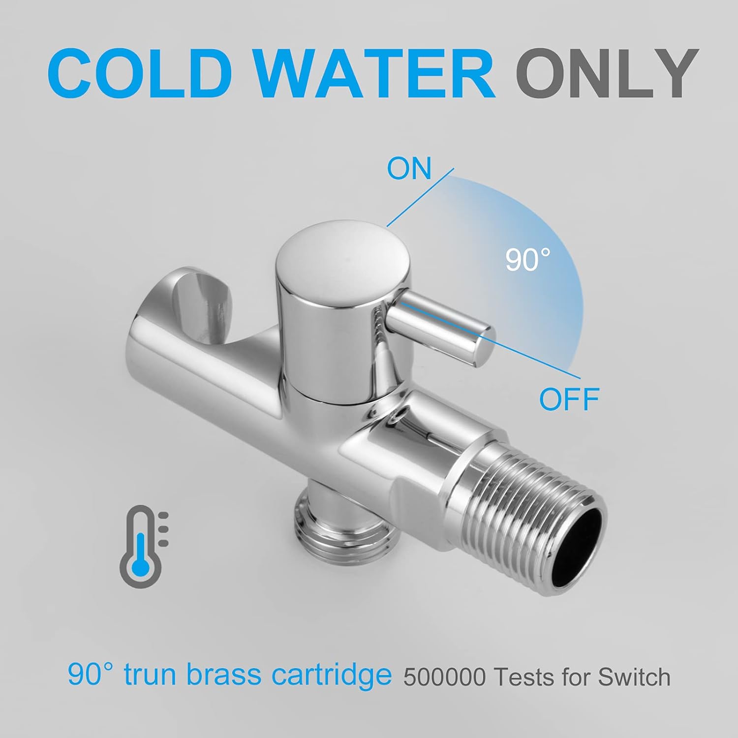 Ibergrif Doccetta Bidet con Miscelatore, Cromo - immagine 3