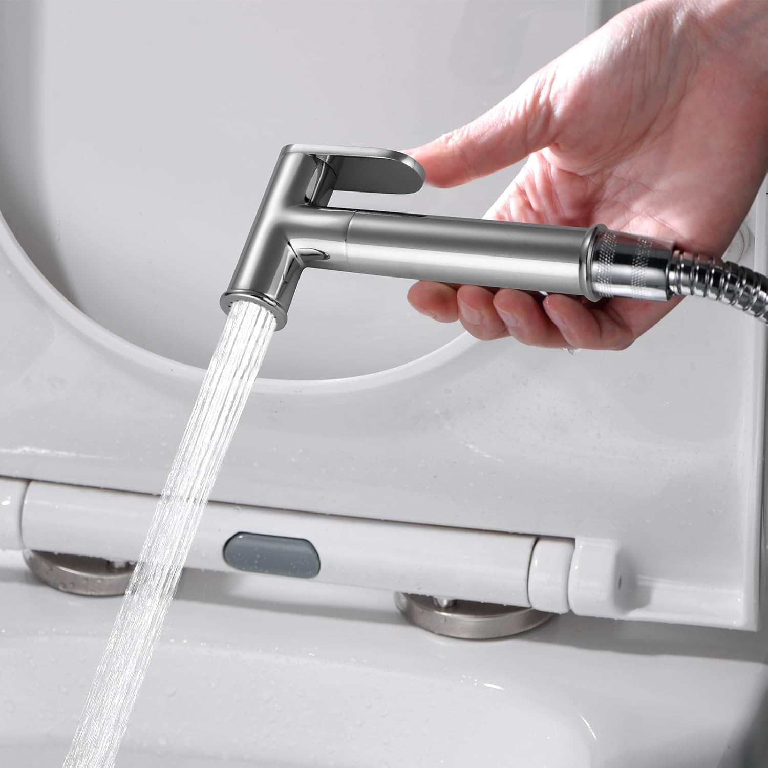 Ibergrif Doccetta Bidet con Miscelatore, Cromo - immagine 5