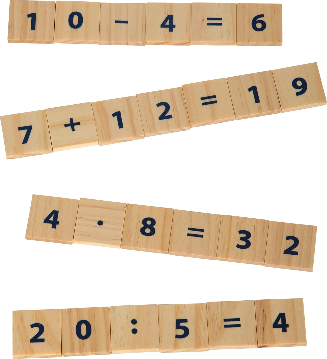 small foot Scatola Regoli con Numeri Educate in Legno - immagine 7