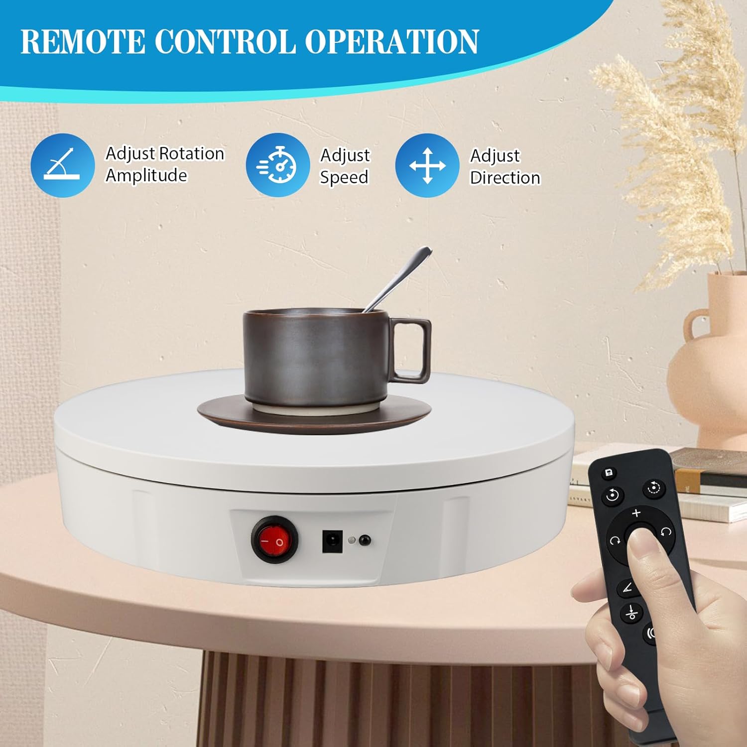 Base Rotante Elettrica 360° con Telecomando - immagine 5