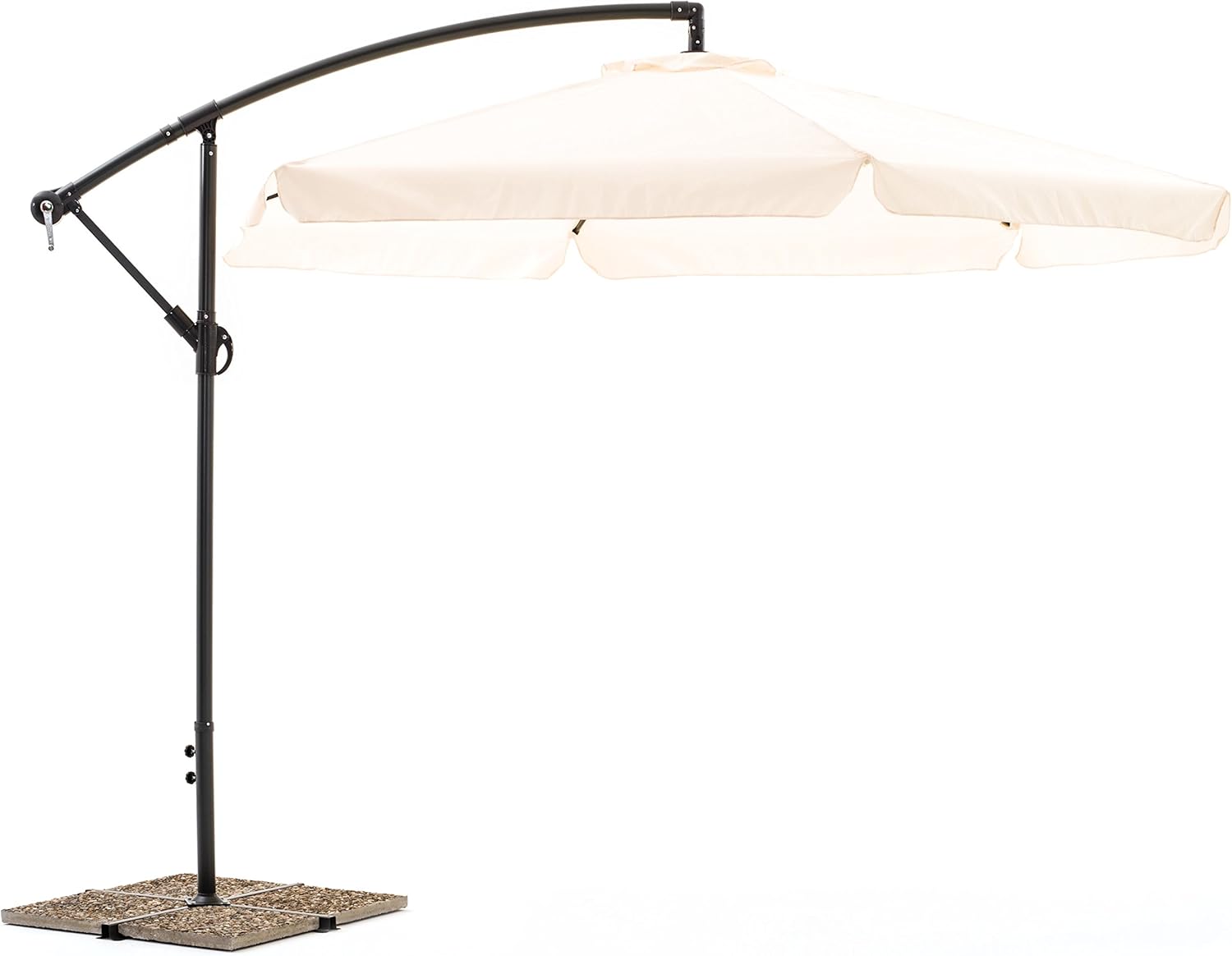 My Garden Luna Ombrellone 3 Metri, Ecrù - immagine 1