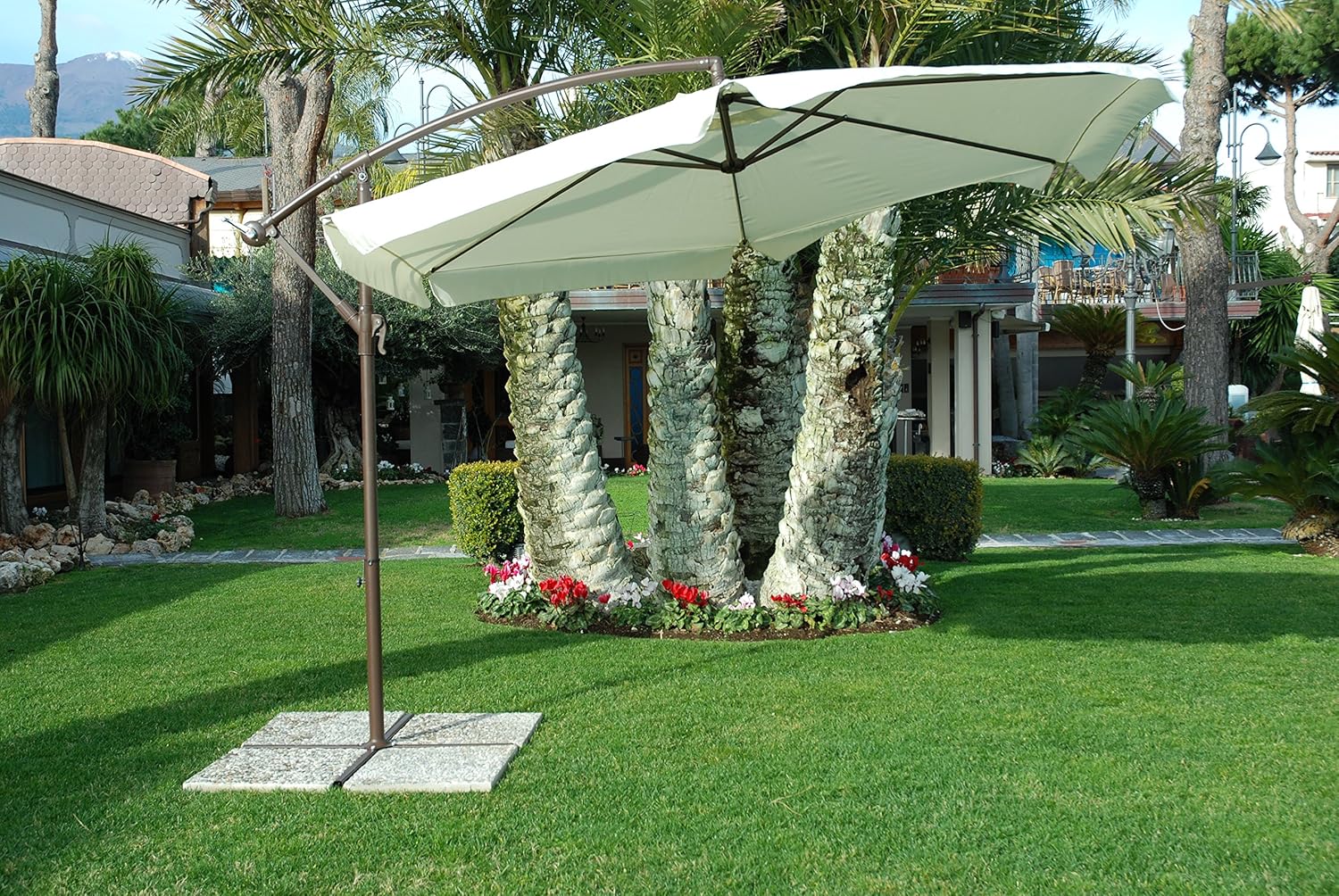 My Garden Luna Ombrellone 3 Metri, Ecrù - immagine 2