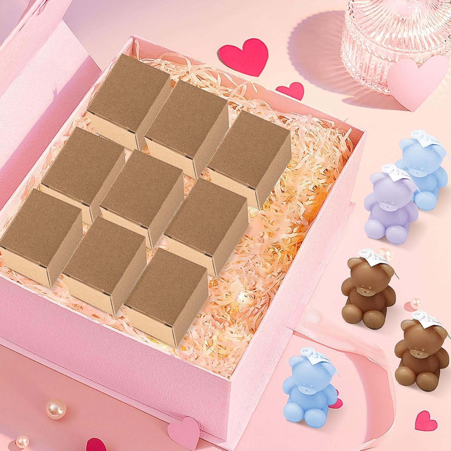 30 Candele Regalo a Forma di Orso per Baby Shower - immagine 5