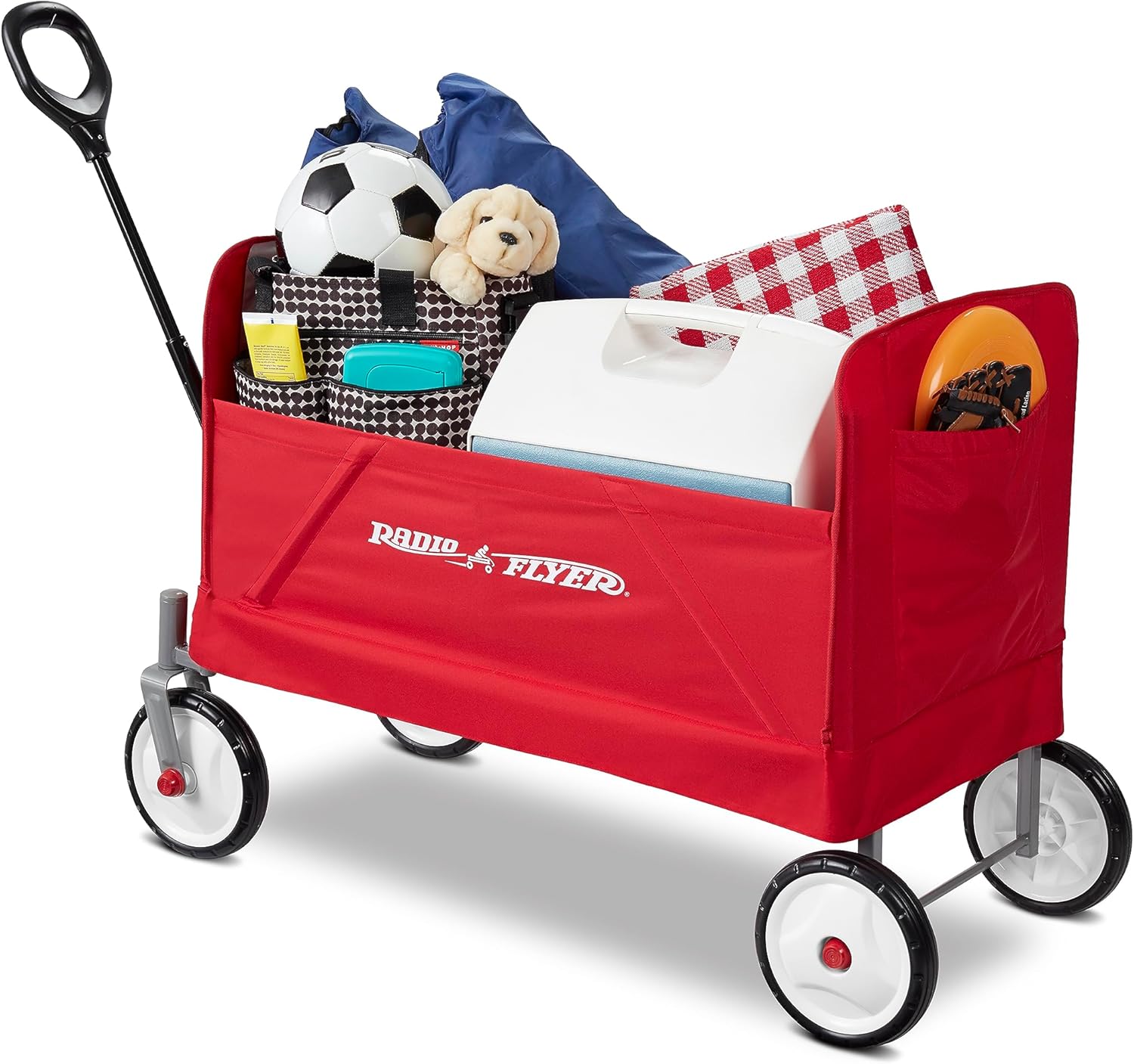 Radio Flyer EZ Wagon, Folding Trolley for Kids, - immagine 6