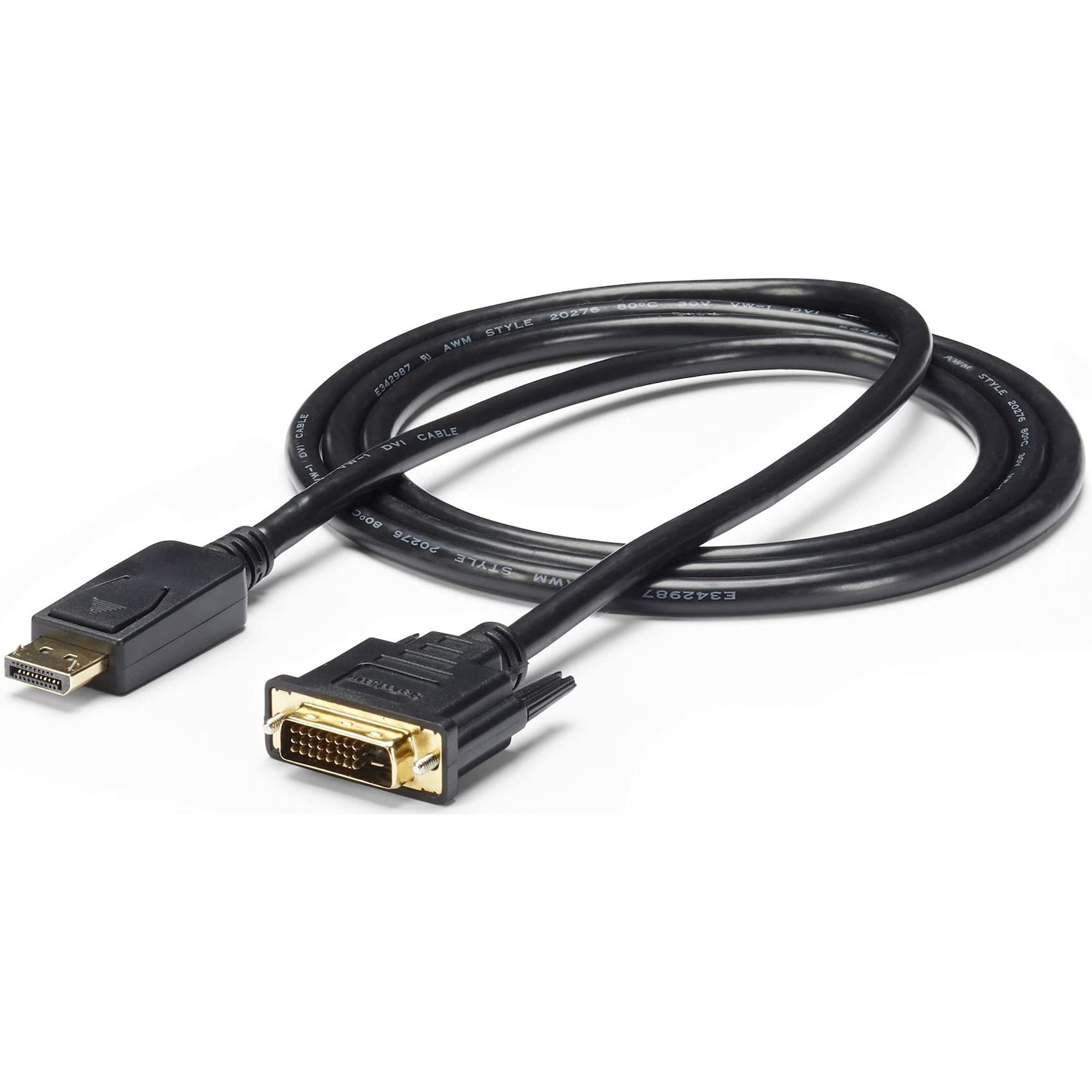 StarTech DisplayPort to DVI Cable; DP2DVI2MM6;
