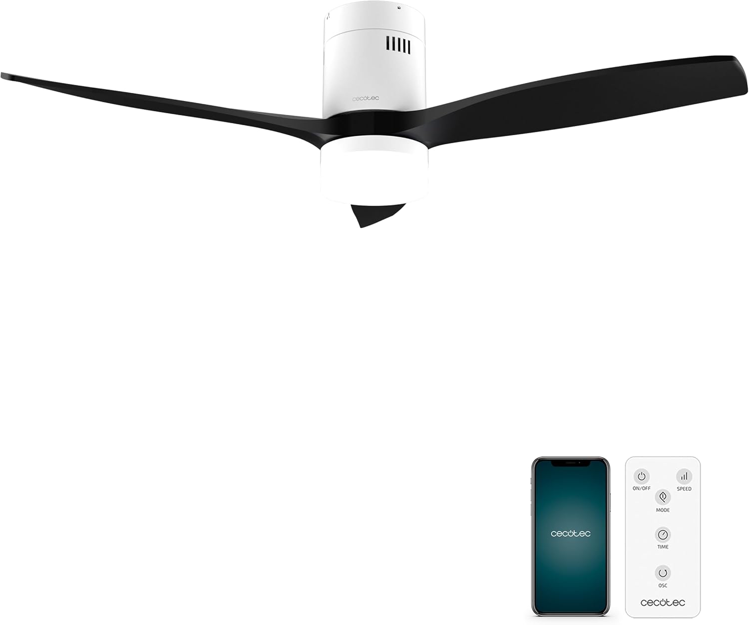 Cecotec Ventilatore Soffitto con Luce EnergySilence Aero 5600 - immagine 1