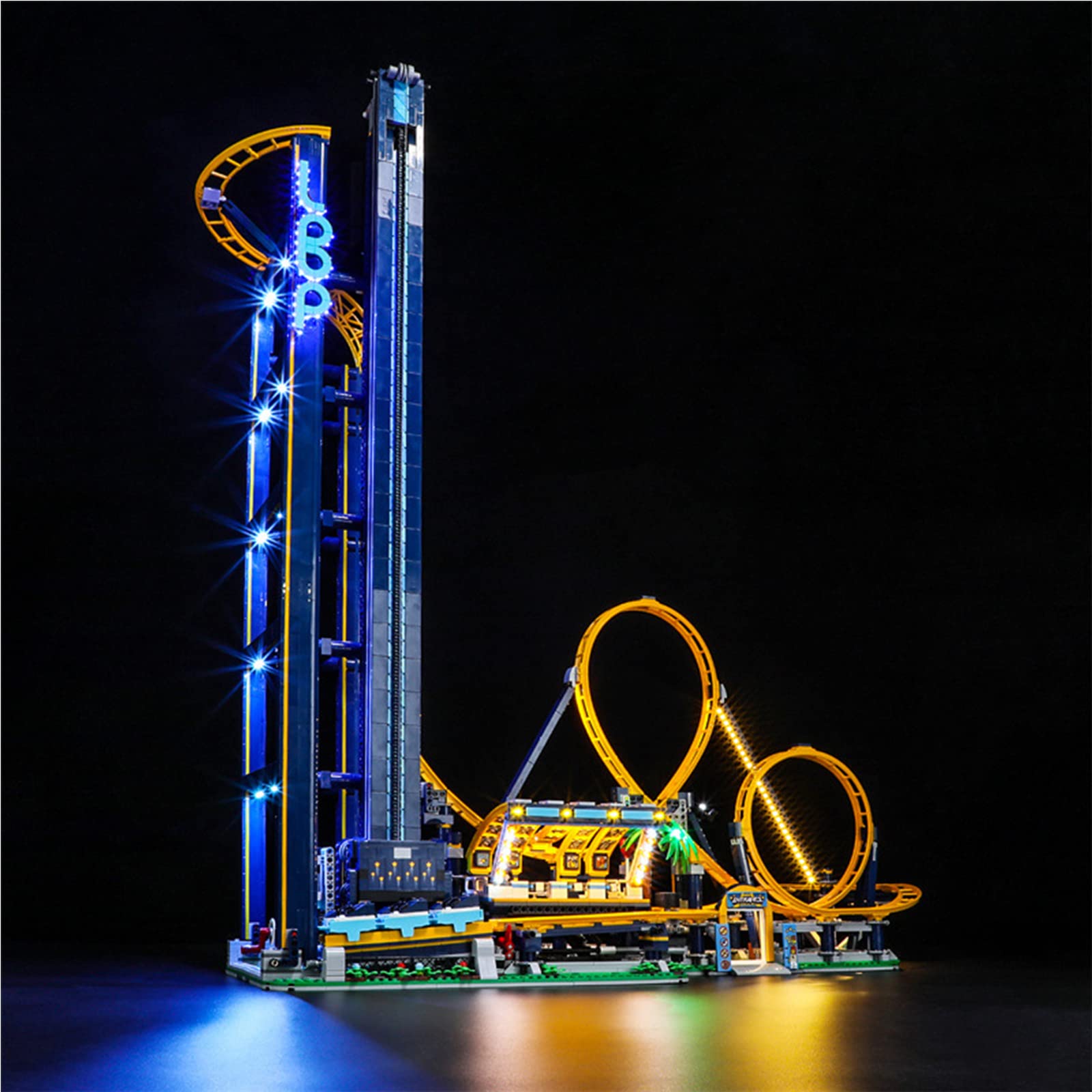 Geament Luci LED per LEGO Loop Coaster Creator 10303