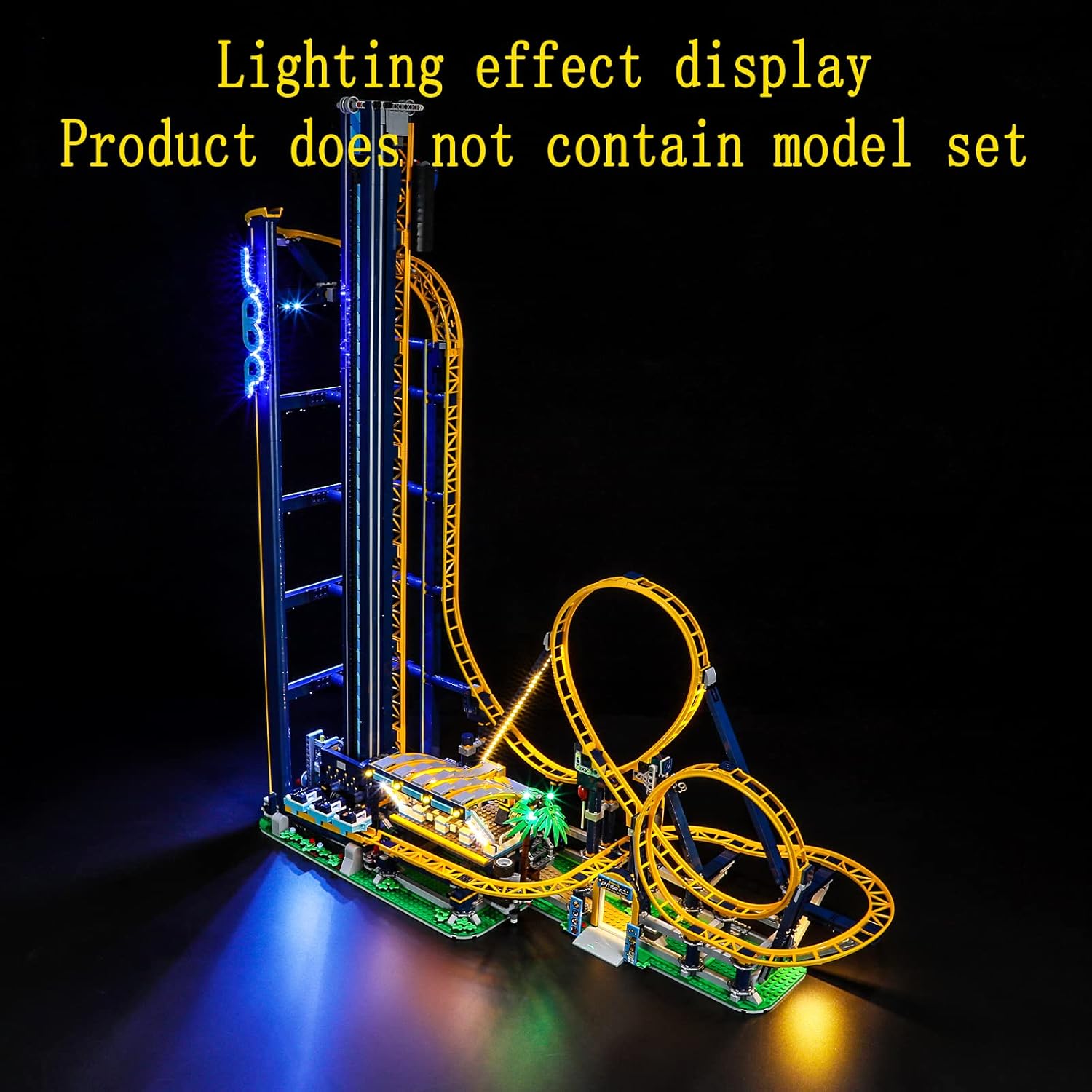Geament Luci LED per LEGO Loop Coaster Creator 10303 - immagine 5
