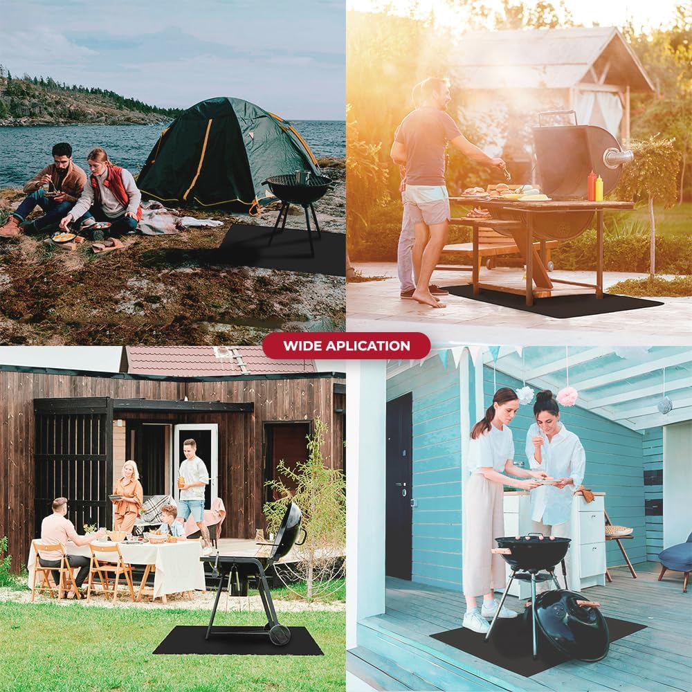 TEXFIRE - Tappeto Ignifugo per Barbecue e Griglia - immagine 4