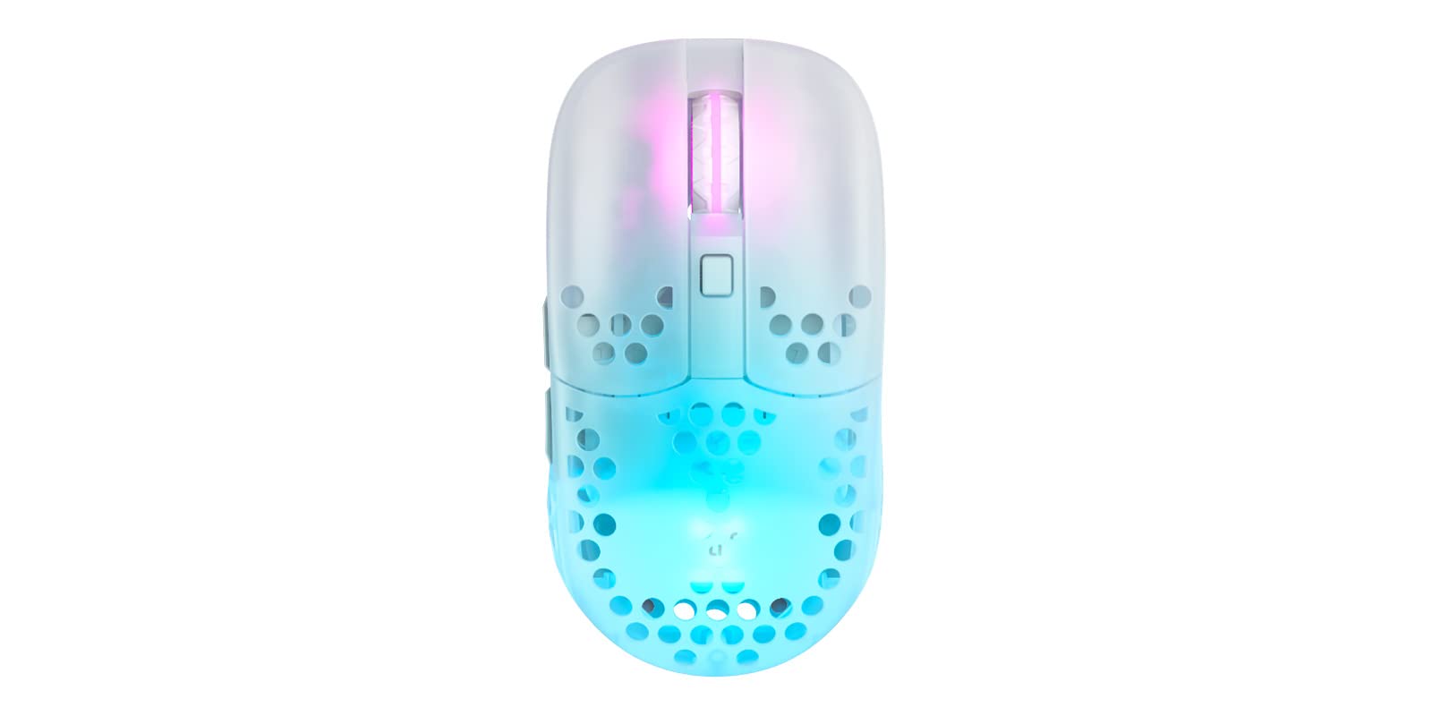 Xtrfy MZ1 Wireless - Mouse Gaming Ultraleggero RGB, Bianco