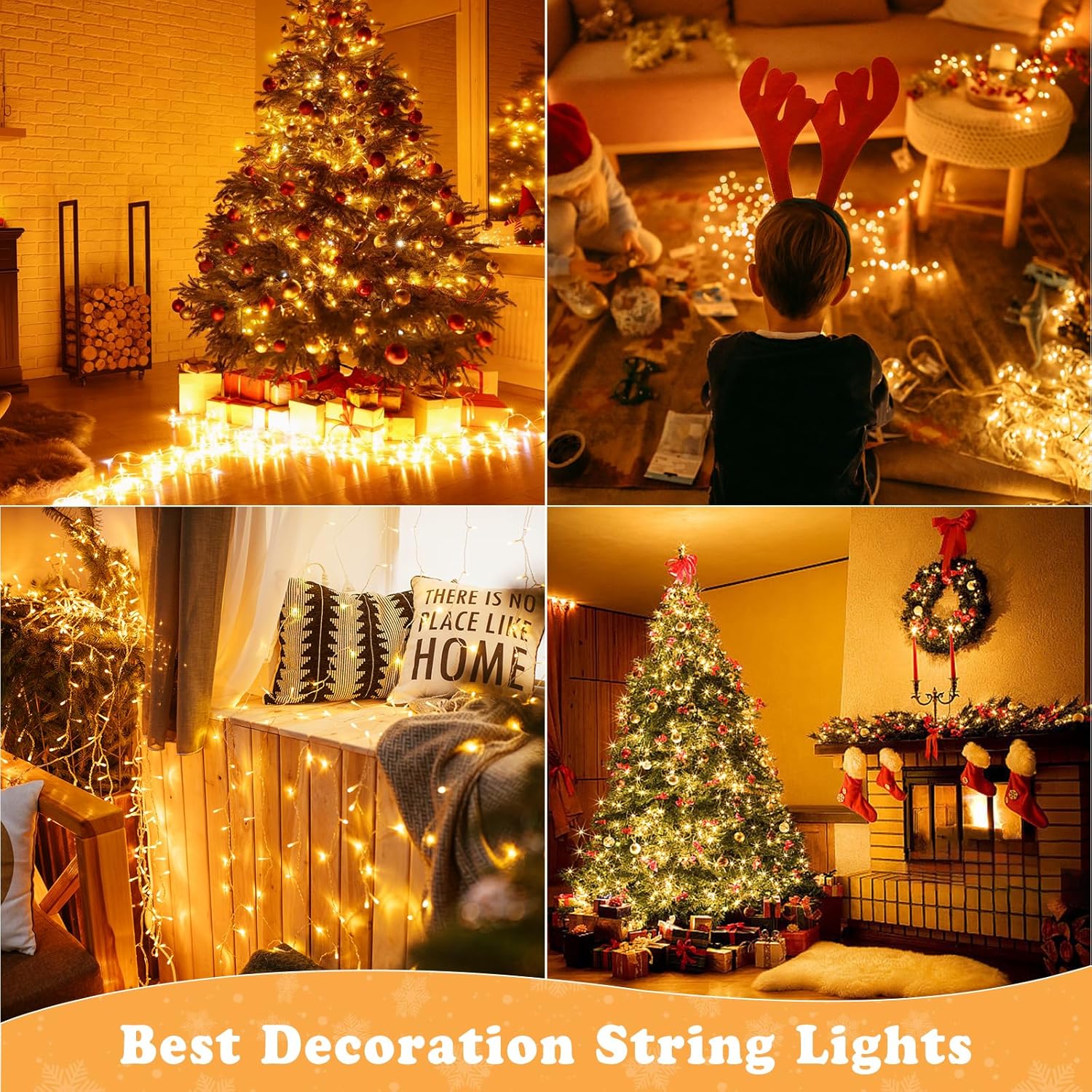 Elegear Luci Natale Esterno 10 Metri 100 LED - immagine 8