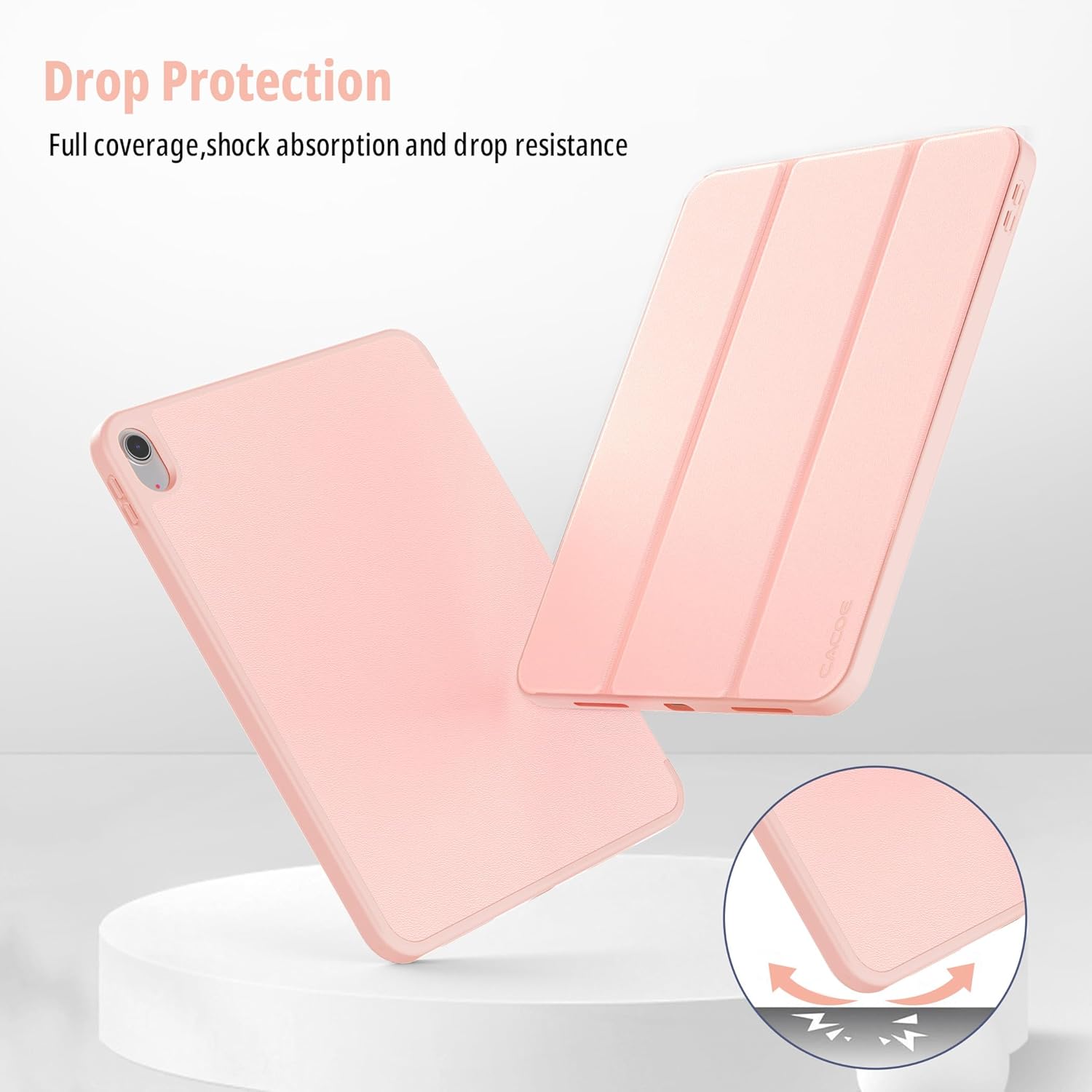 Cacoe Custodia Ultra Sottile con Portapenne, Oro Rosa - immagine 4