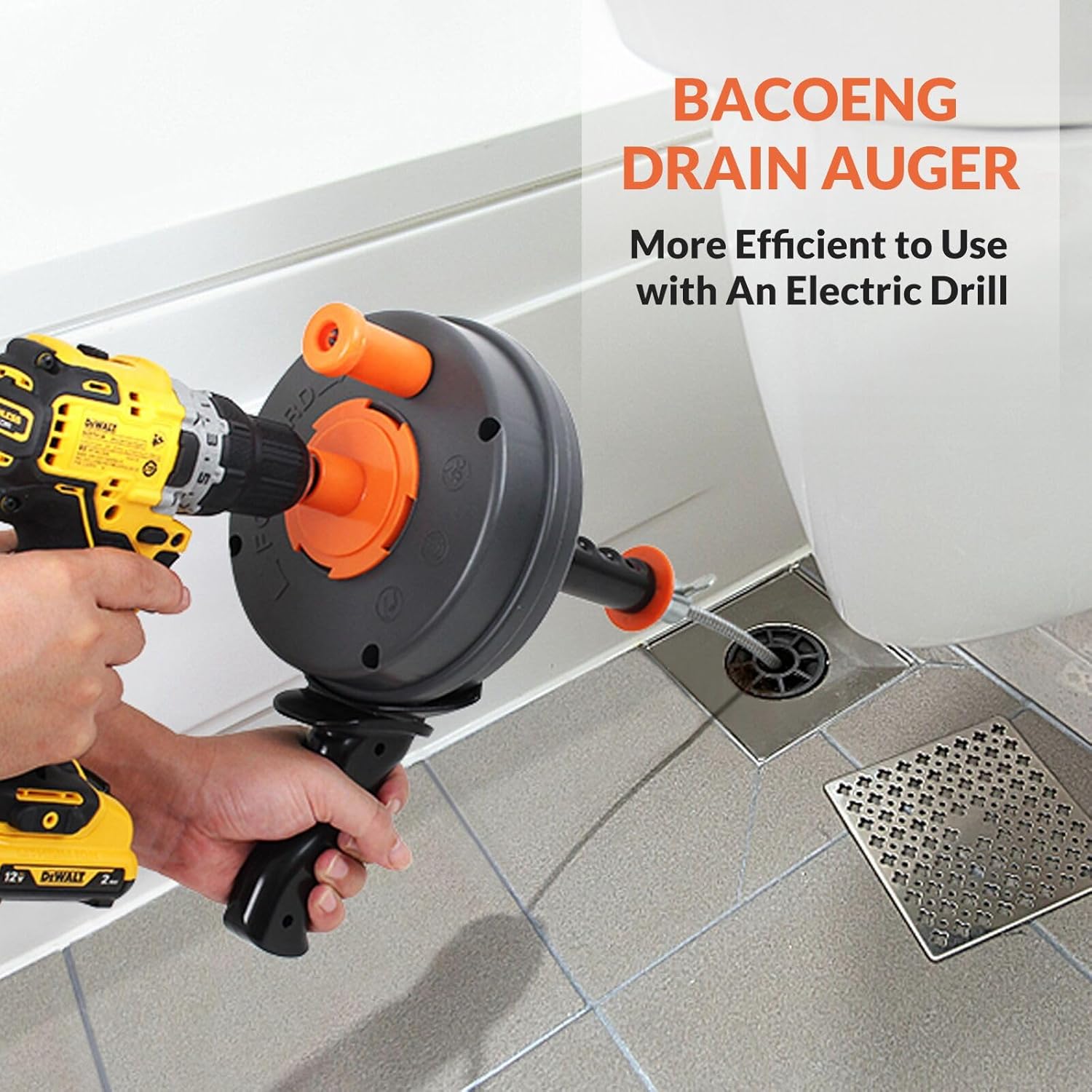 BACOENG Sonda Sturatubi Professionale Flessibile 7,5M - immagine 6