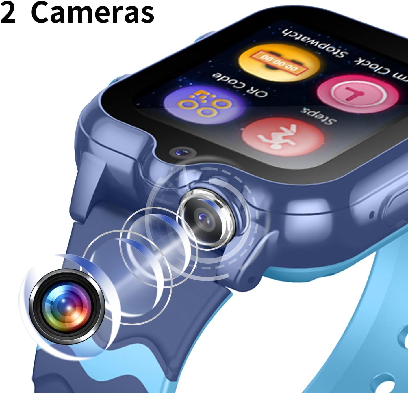 Smartwatch Bambini GPS 4G con Telefono e Videochiamata - immagine 2