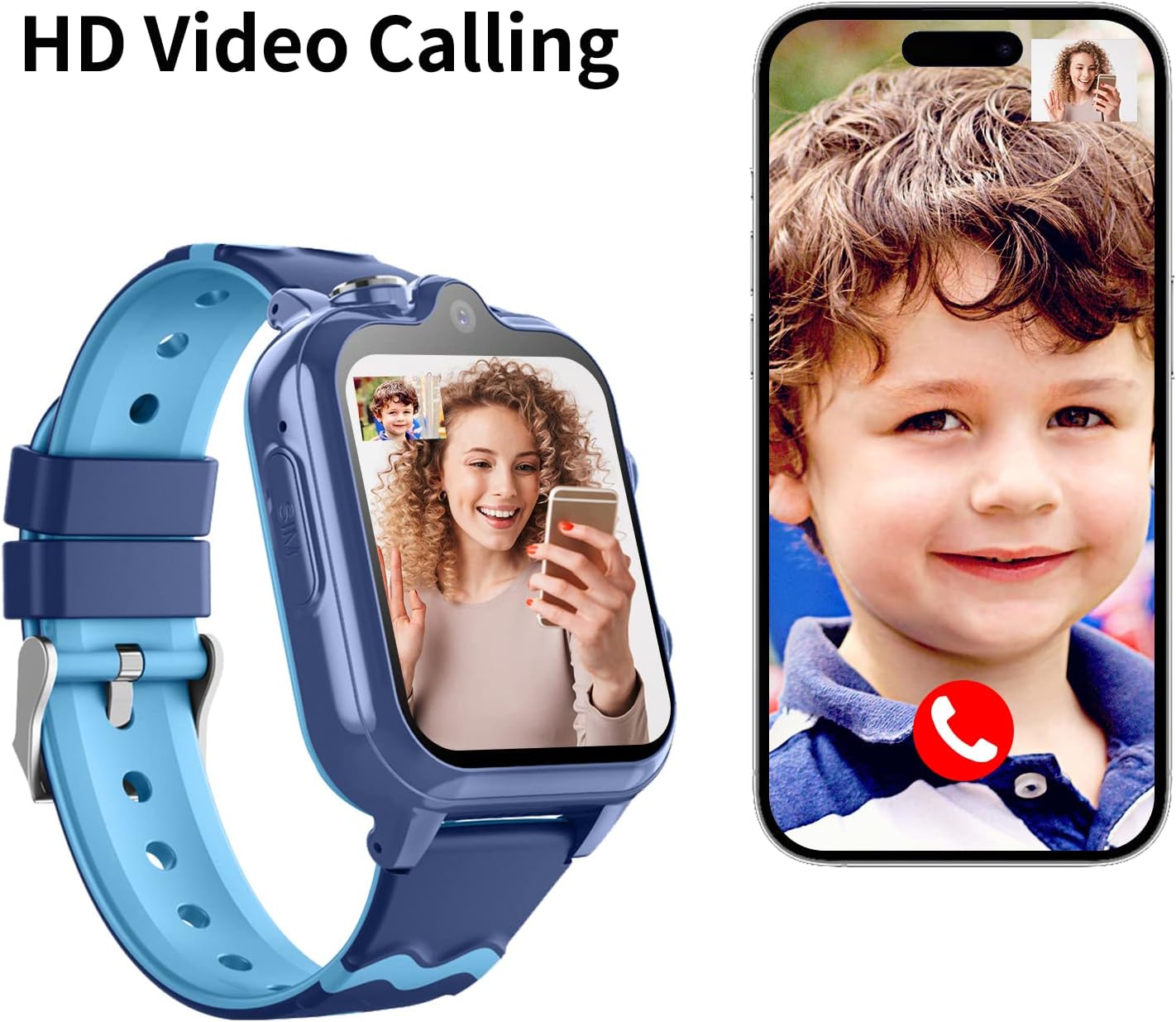 Smartwatch Bambini GPS 4G con Telefono e Videochiamata - immagine 3