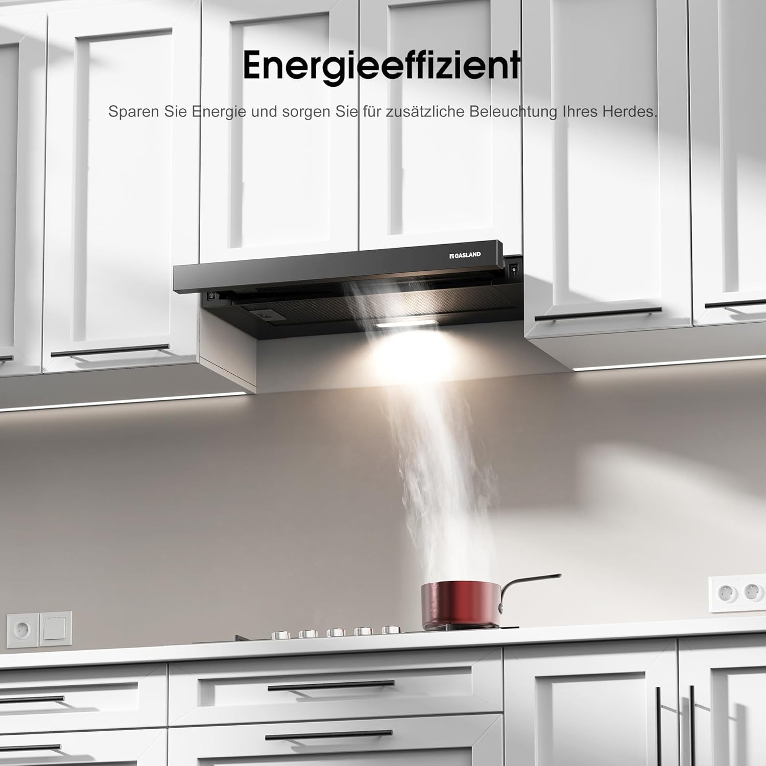 Gasland BR60BP Cappa Aspirante 60cm Nera - immagine 3