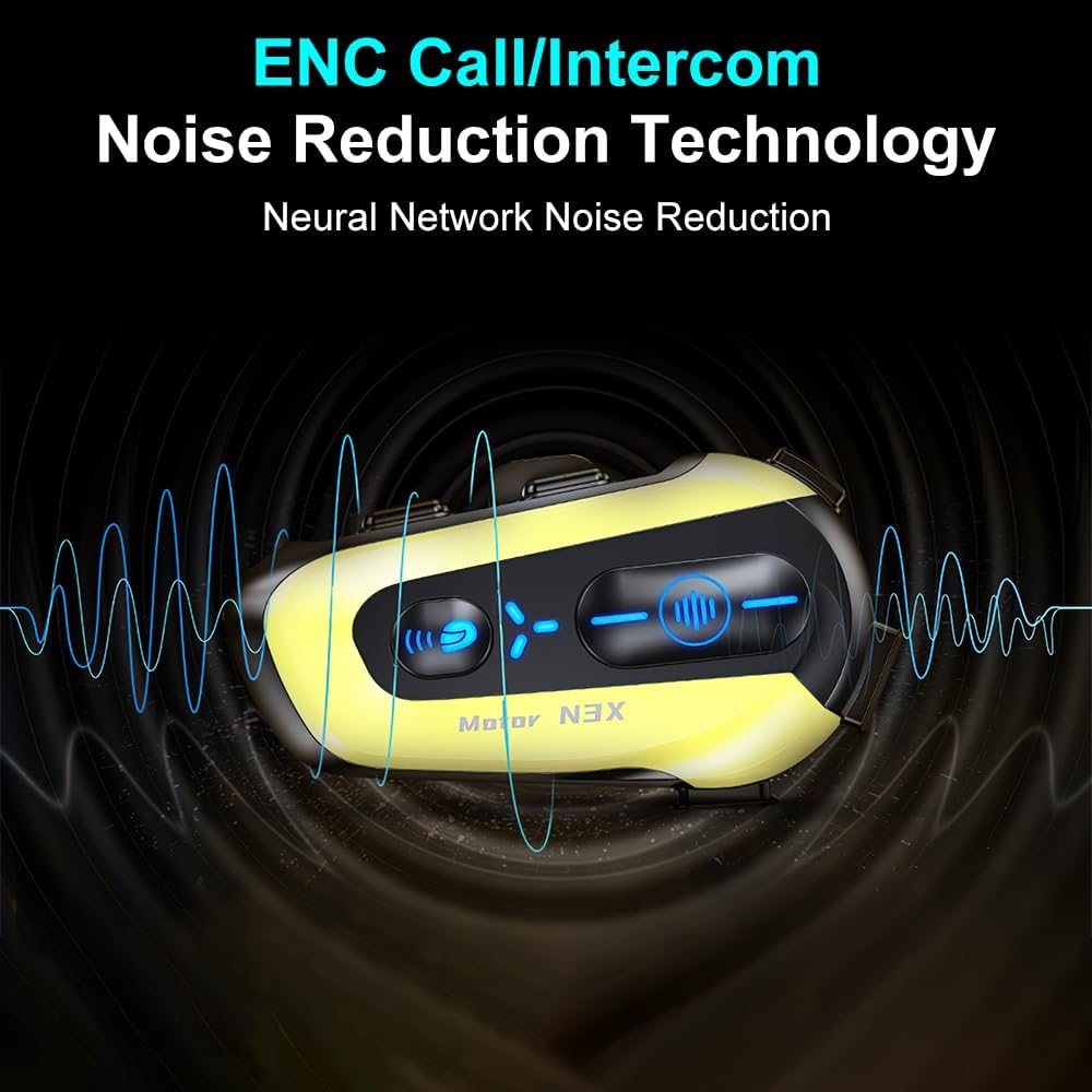 Obest Interfono Moto Bluetooth 5.4 300m - immagine 5