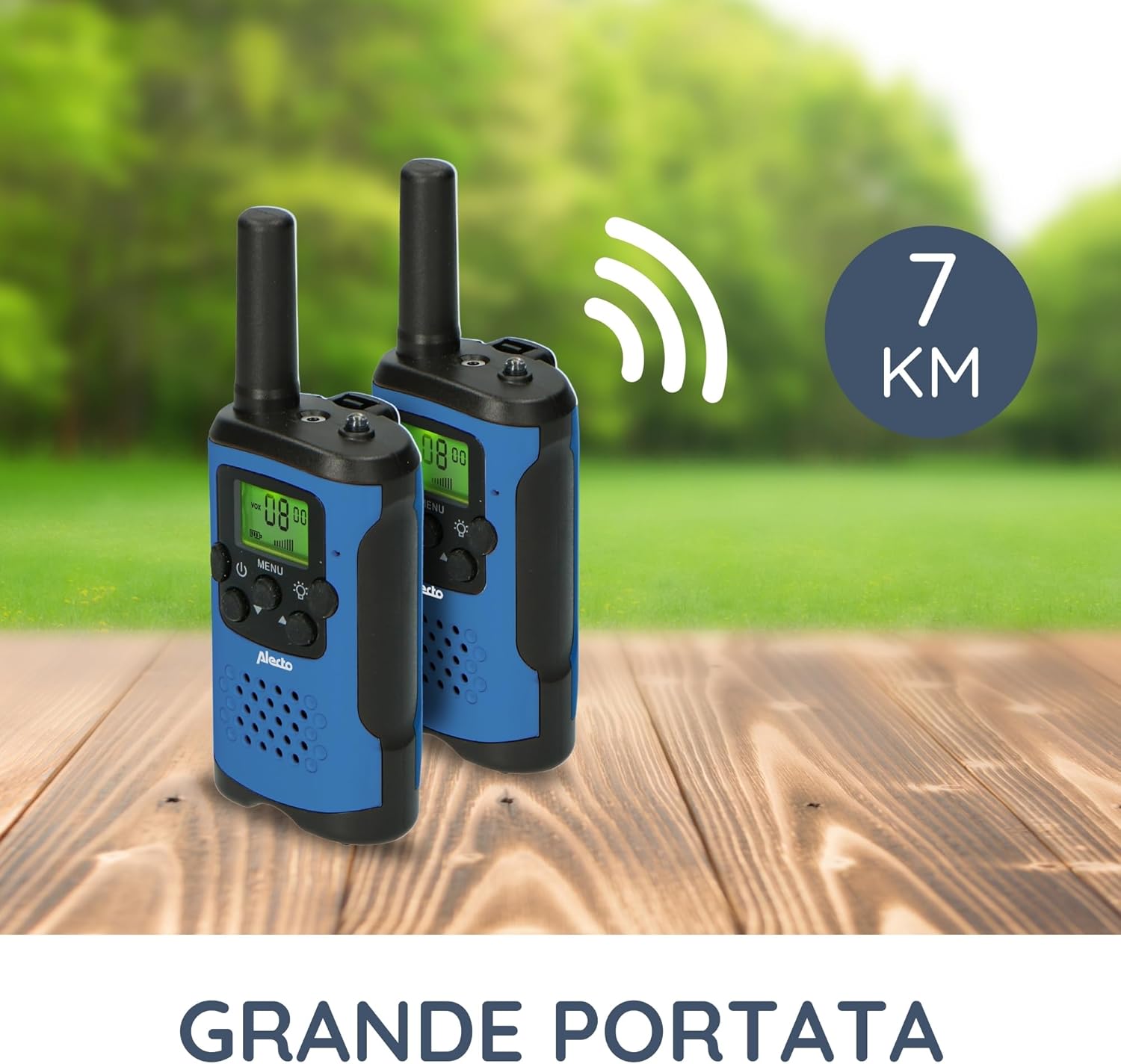 Alecto FR-115 - Set 2 Walkie Talkie per Bambini - immagine 5