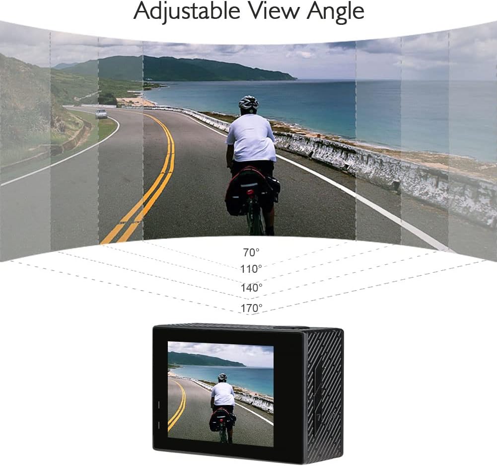 Akaso Brave 4 Action Cam 4K30fps 20MP Subacquea - immagine 4