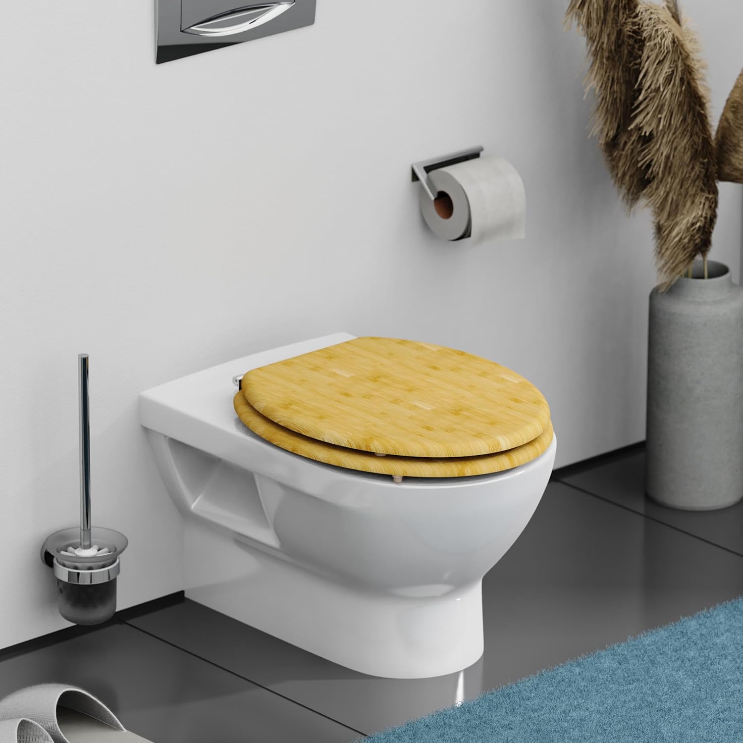 Schütte 81001-A Sedile WC in Bamboo Solido - immagine 5