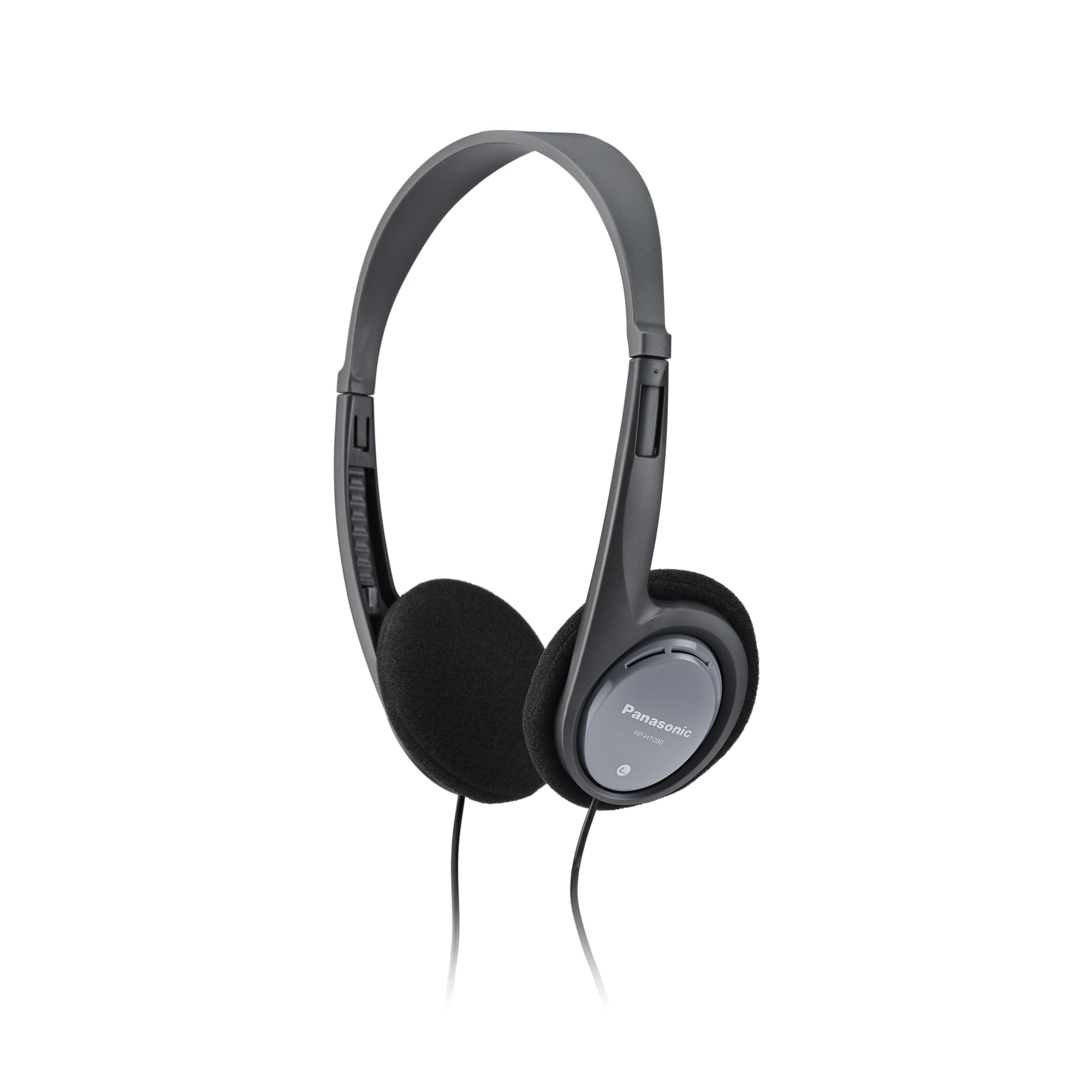 Panasonic RP-HT090 Cuffie Stereo con Filo, Grigio