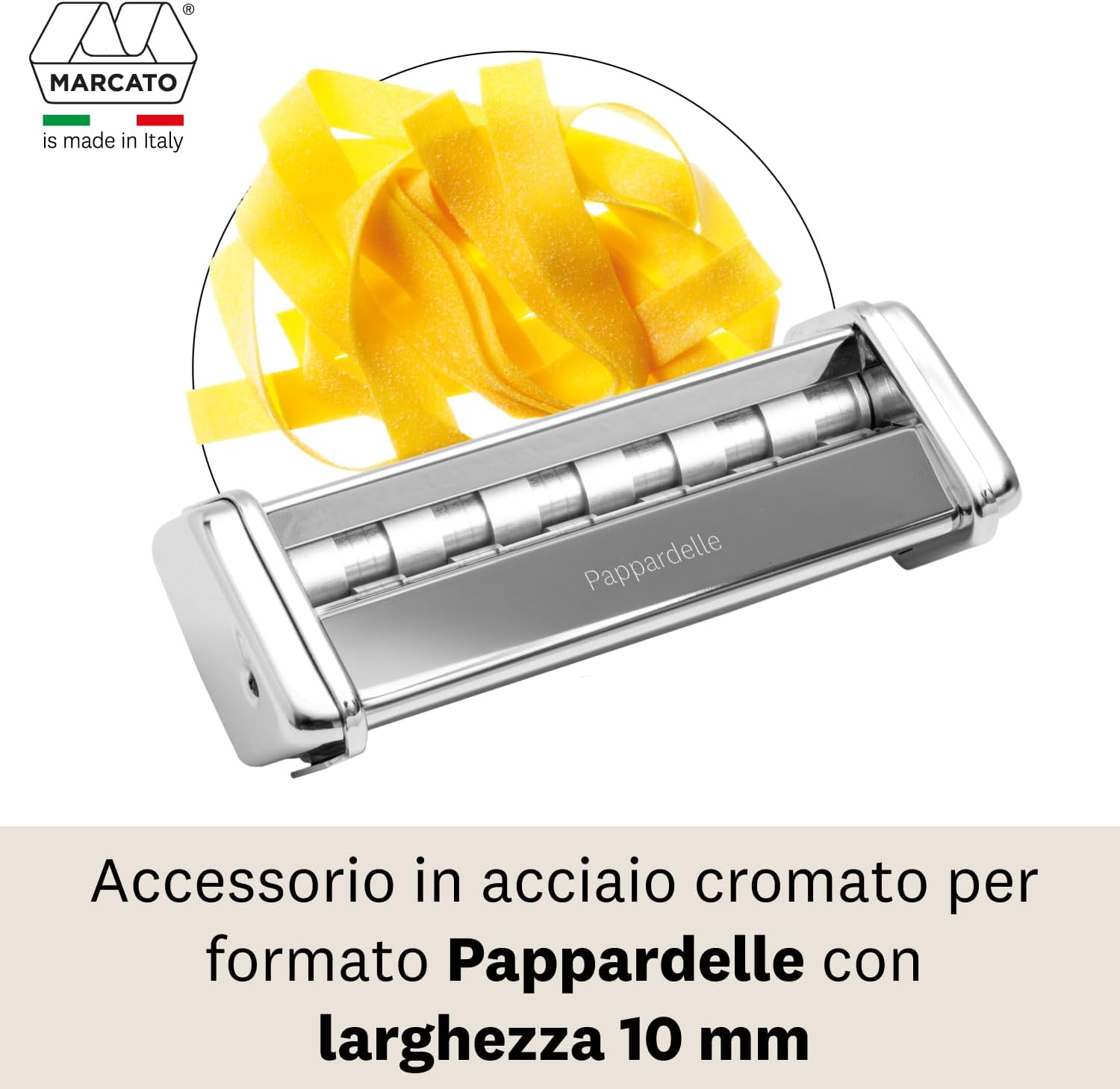 Marcato Accessorio Macchina Pasta per Pappardelle 10mm - immagine 3