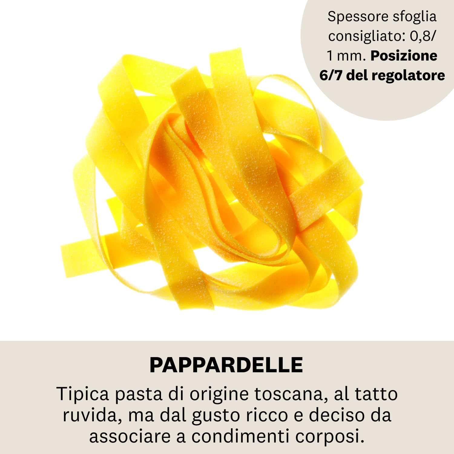 Marcato Accessorio Macchina Pasta per Pappardelle 10mm - immagine 4
