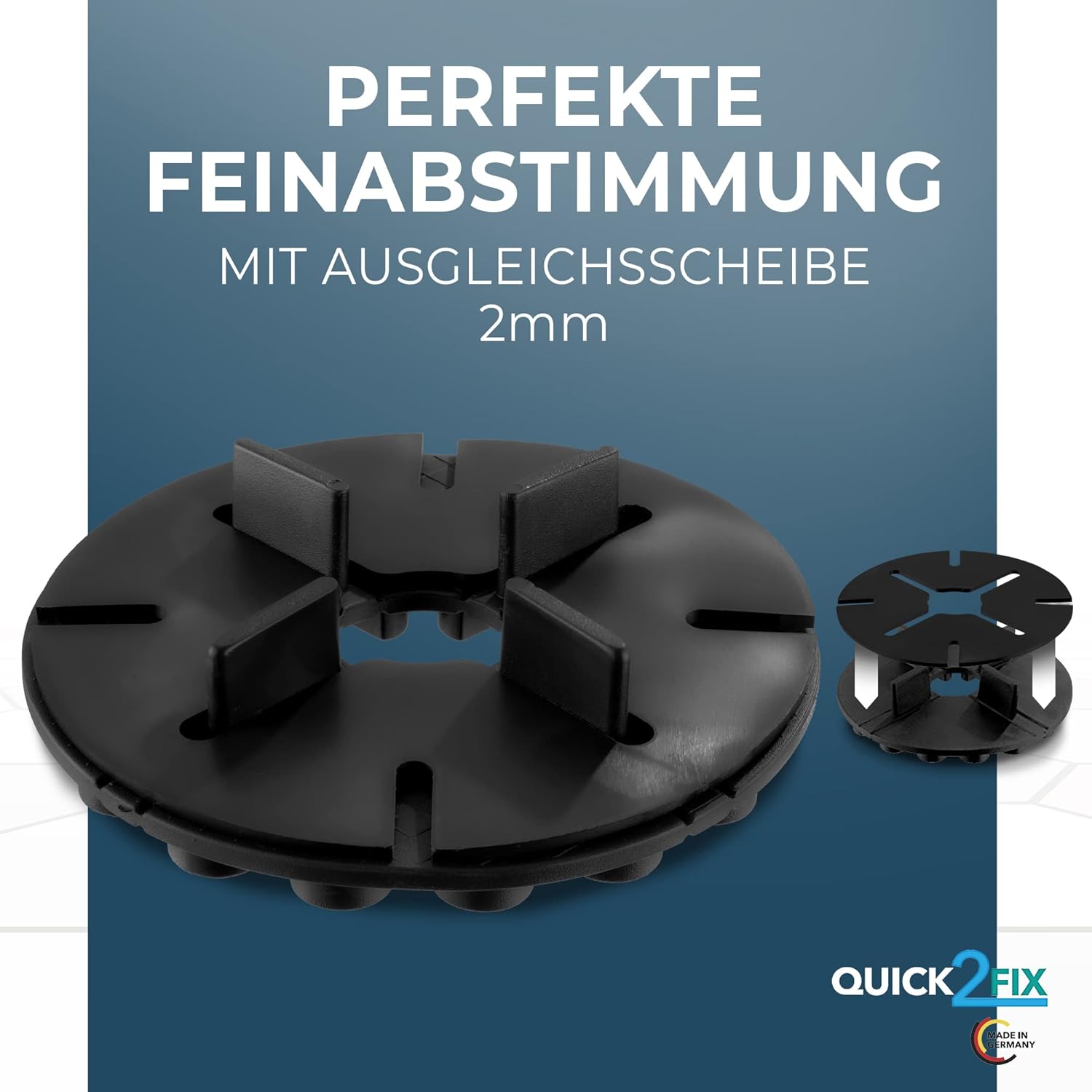 Quick2fix Cuscinetti in Gomma Riciclata Rotondi (10mm) - immagine 5