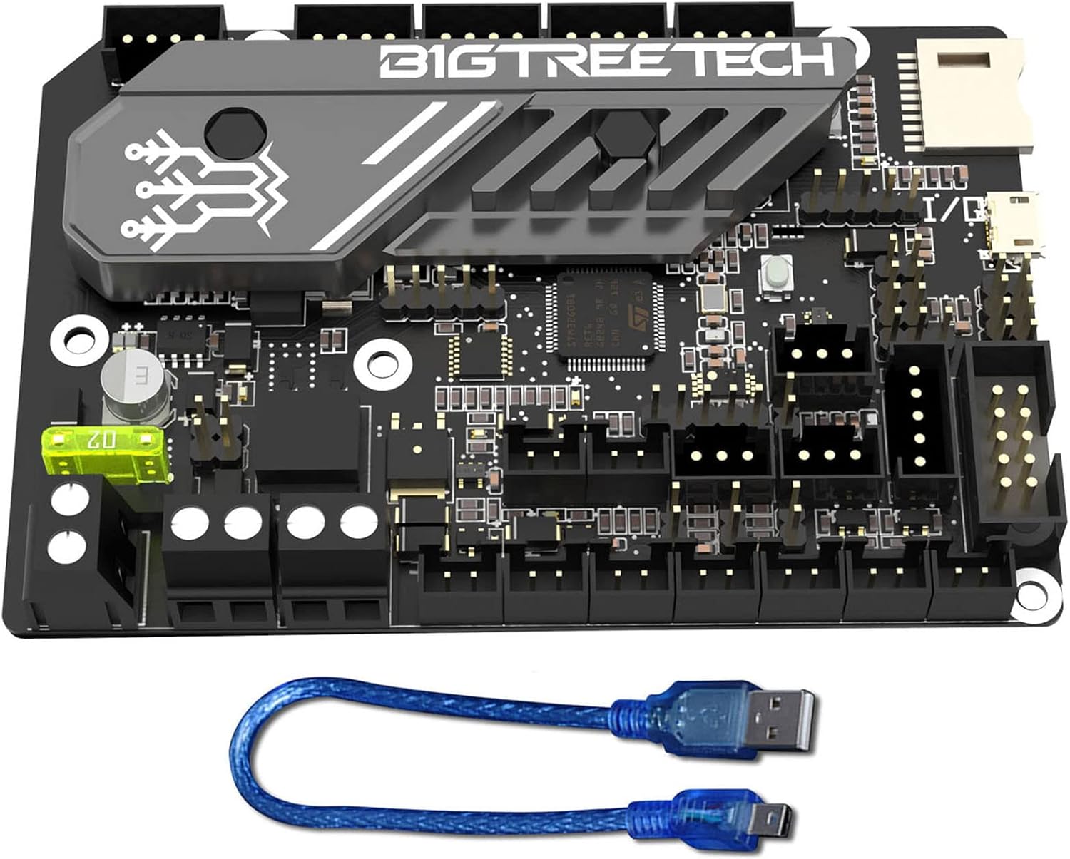 Bigtreetech SKR Mini E3 V3.0 - Mainboard Silenziosa 32 bit - immagine 1